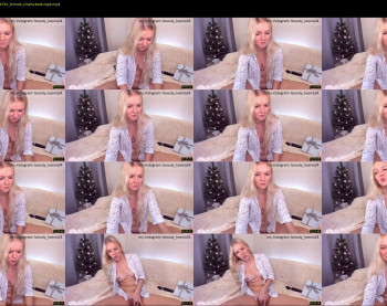 urblonde001 — 8 minute Chaturbate female cam show recording, 1080p, Dec 19, 2020
