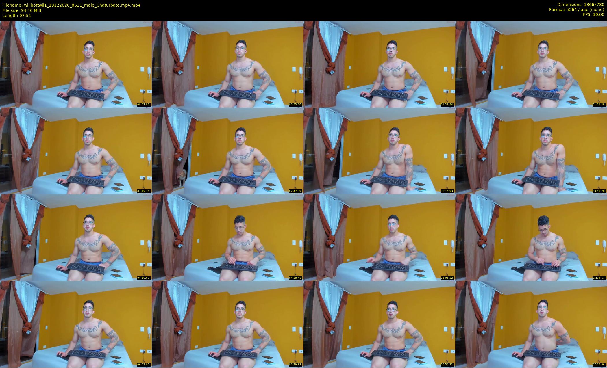willhottwil1 — 8 minute Chaturbate couple cam show recording, 720p, Dec 19, 2020