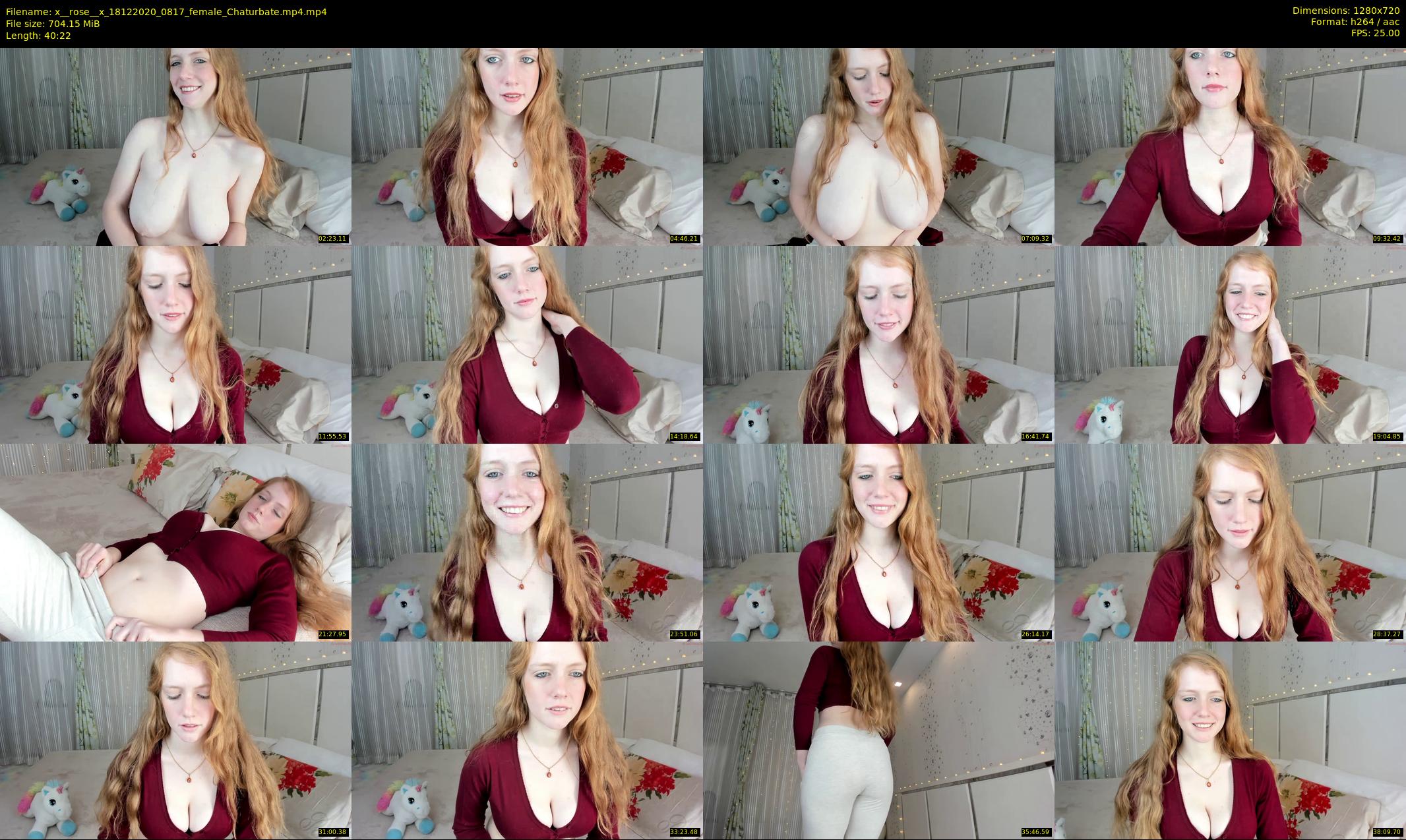 x__rose__x — 41 minute Chaturbate female cam show recording, 720p, Dec 18, 2020