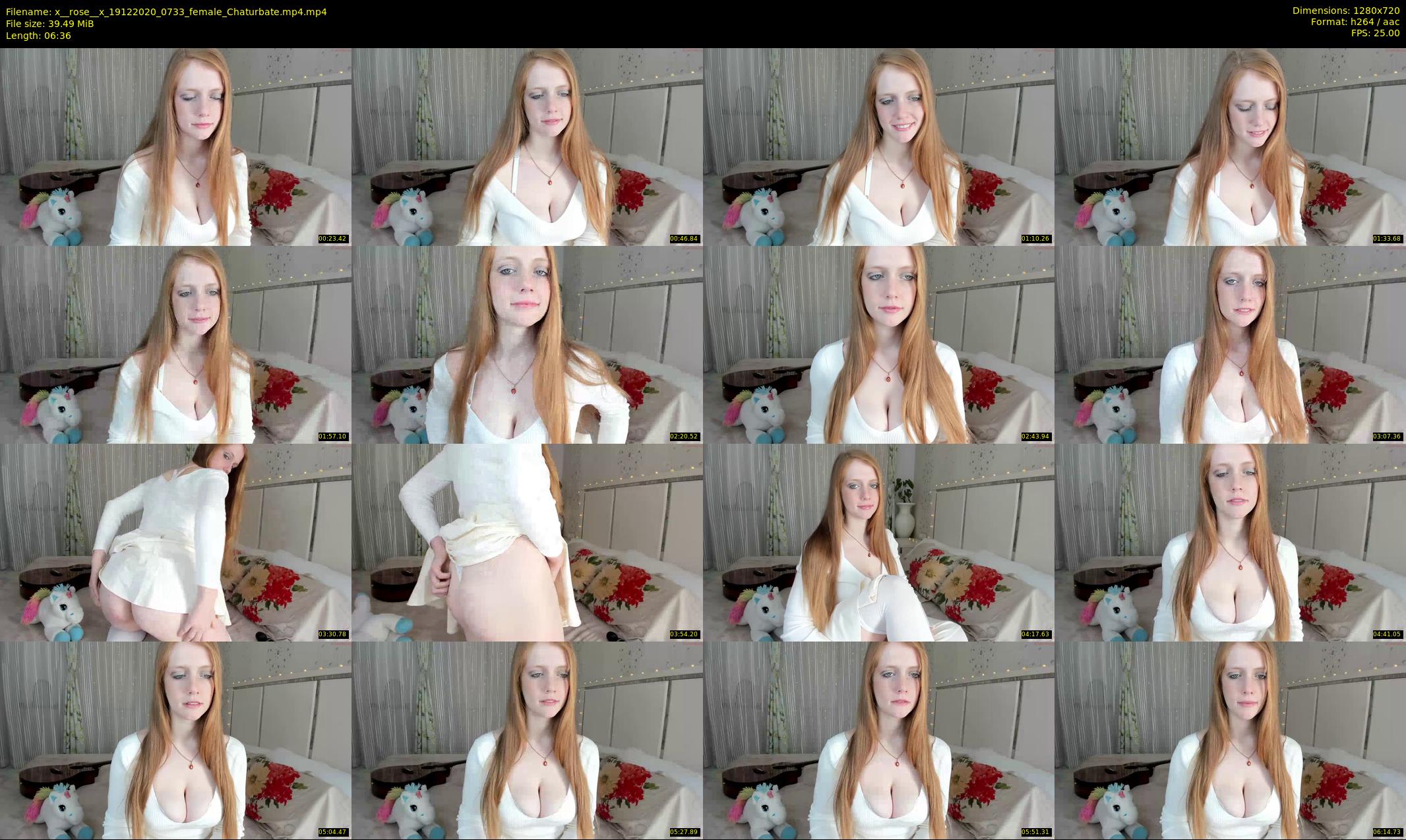 x__rose__x — 7 minute Chaturbate female cam show recording, 720p, Dec 19, 2020