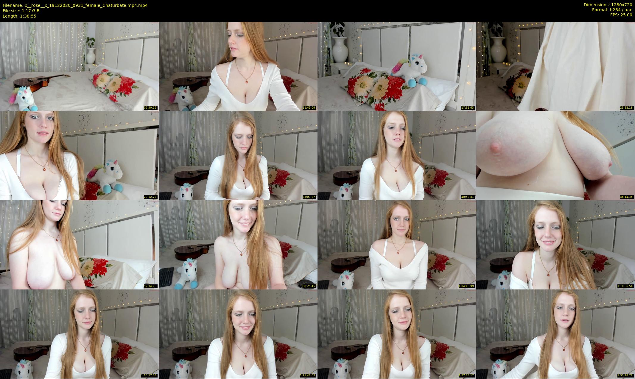 x__rose__x — 99 minute Chaturbate female cam show recording, 720p, Dec 19, 2020