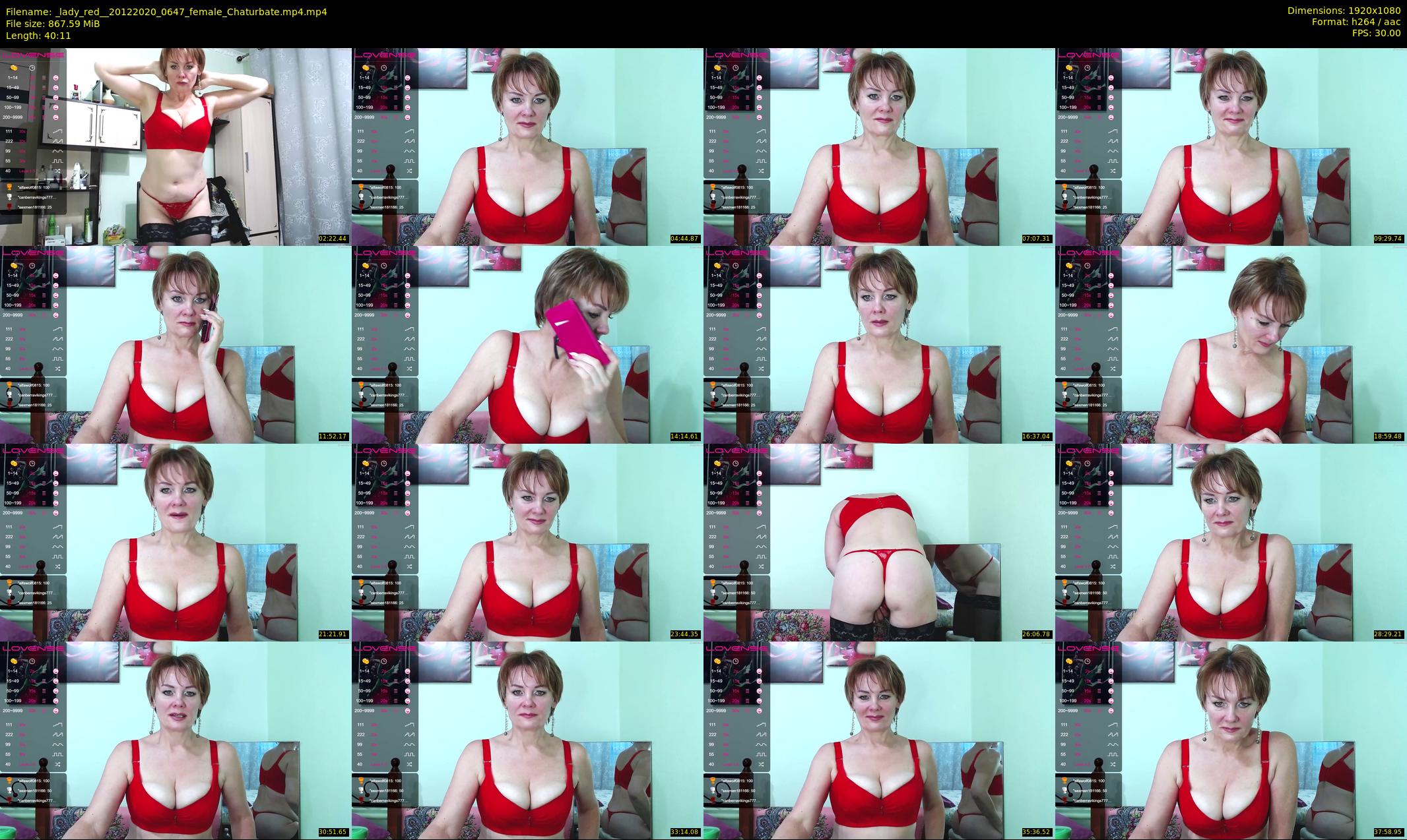 _lady_red_ — 41 minute Chaturbate female cam show recording, 1080p, Dec 20, 2020