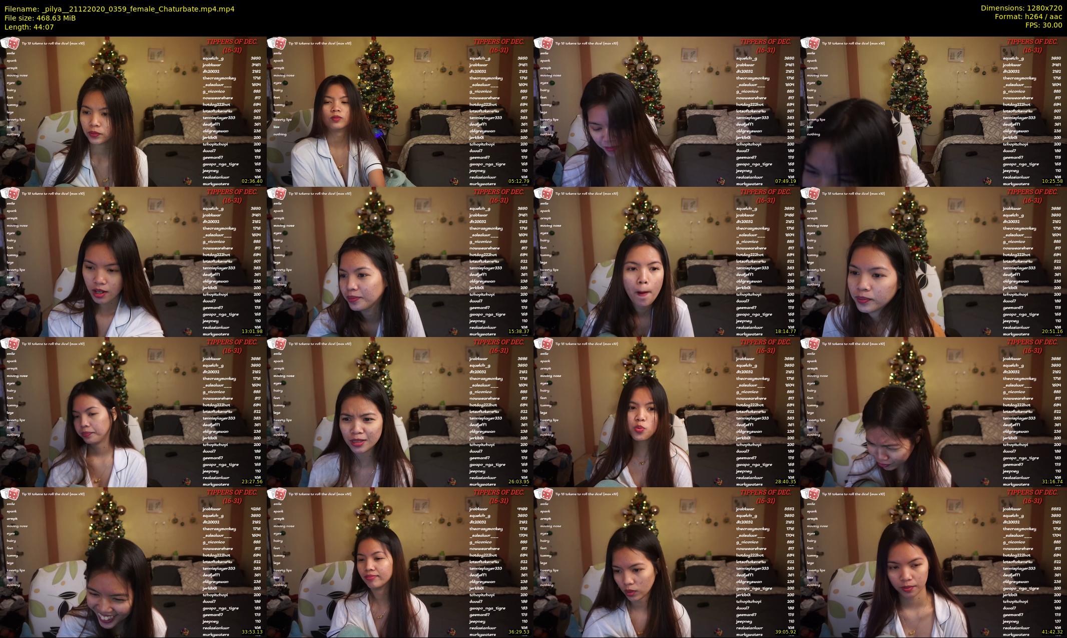 _pilya_ — 45 minute Chaturbate female cam show recording, 720p, Dec 21, 2020