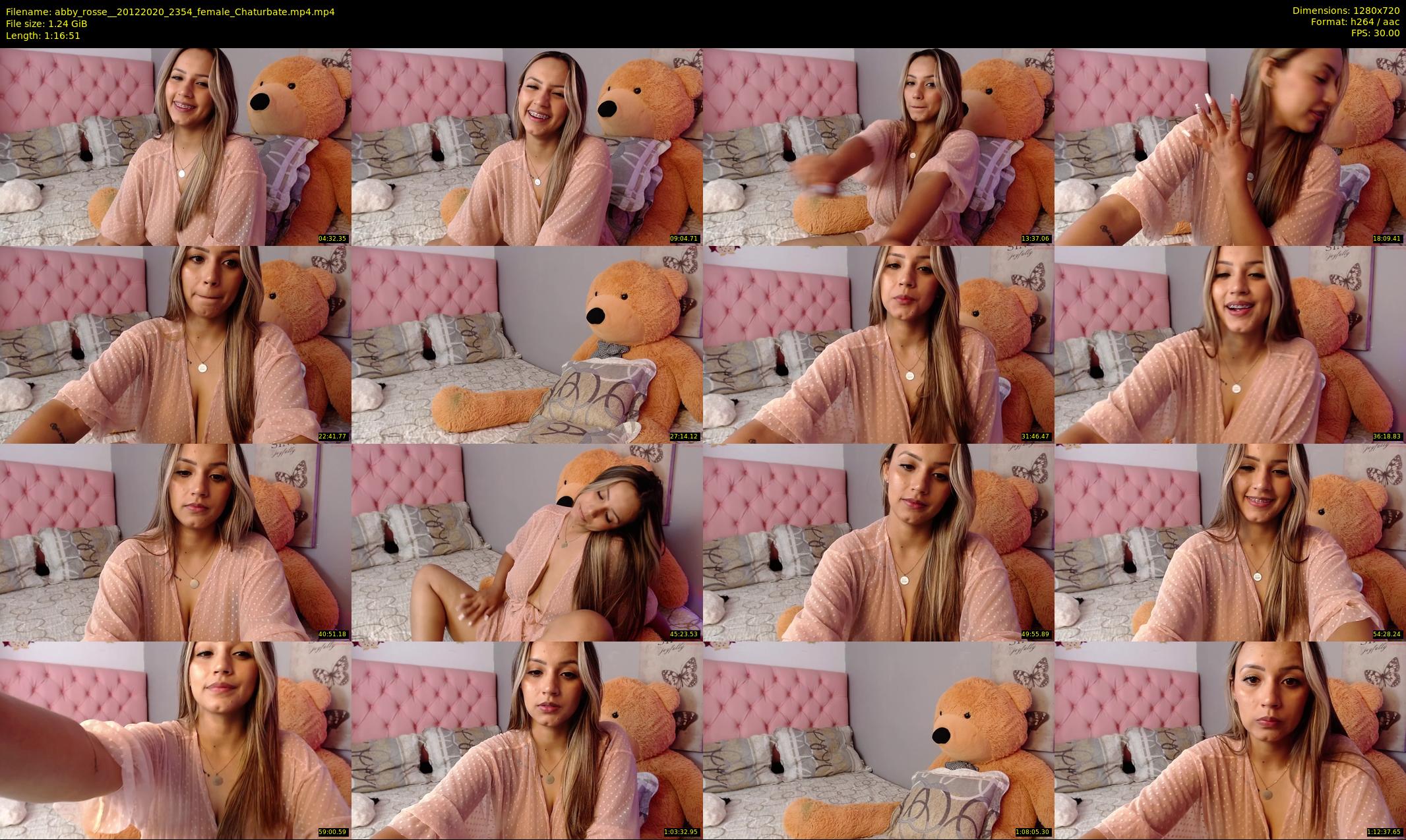 abby_rosse_ — 77 minute Chaturbate female cam show recording, 720p, Dec 20, 2020