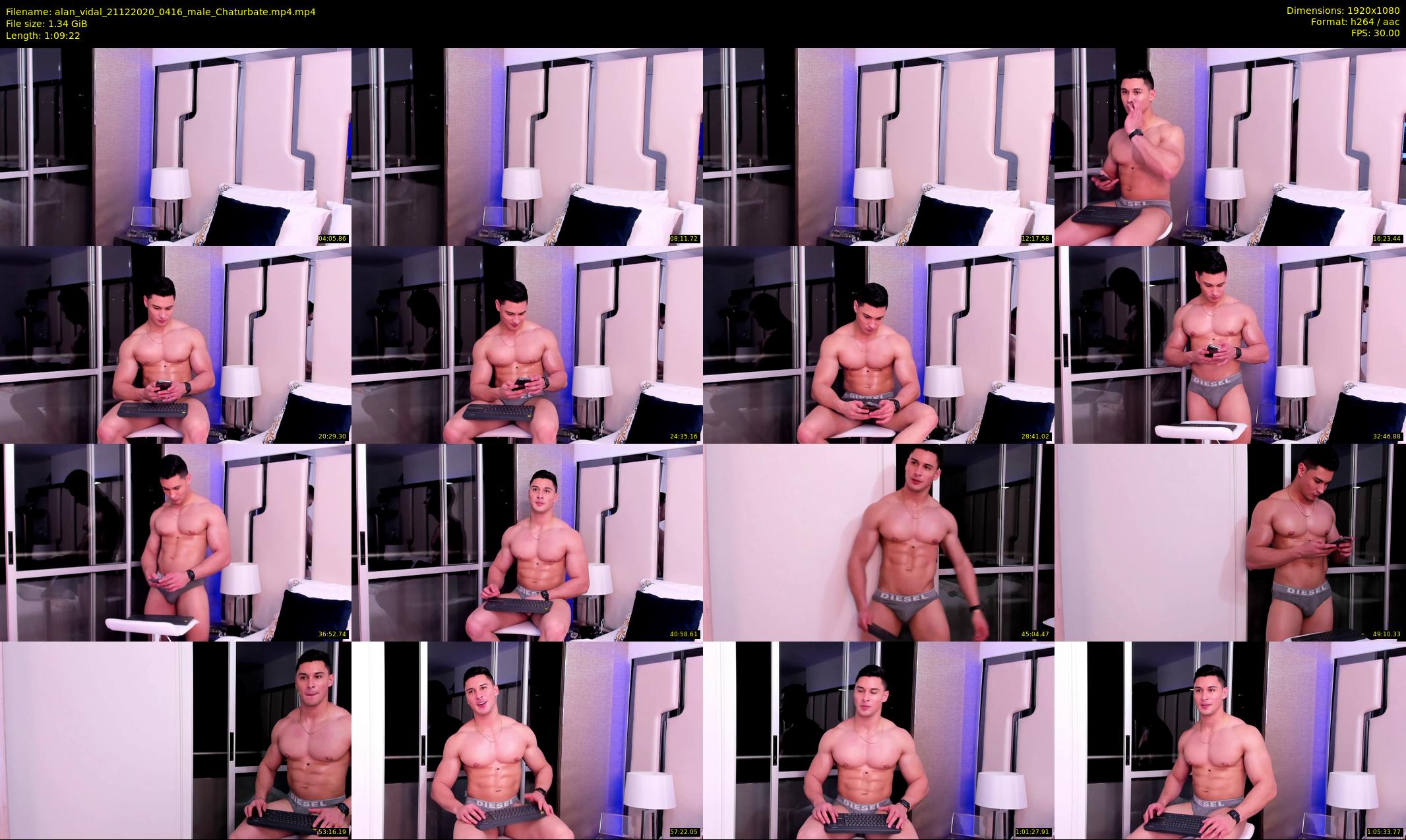 alan_vidal — 70 minute Chaturbate male cam show recording, 1080p, Dec 21, 2020