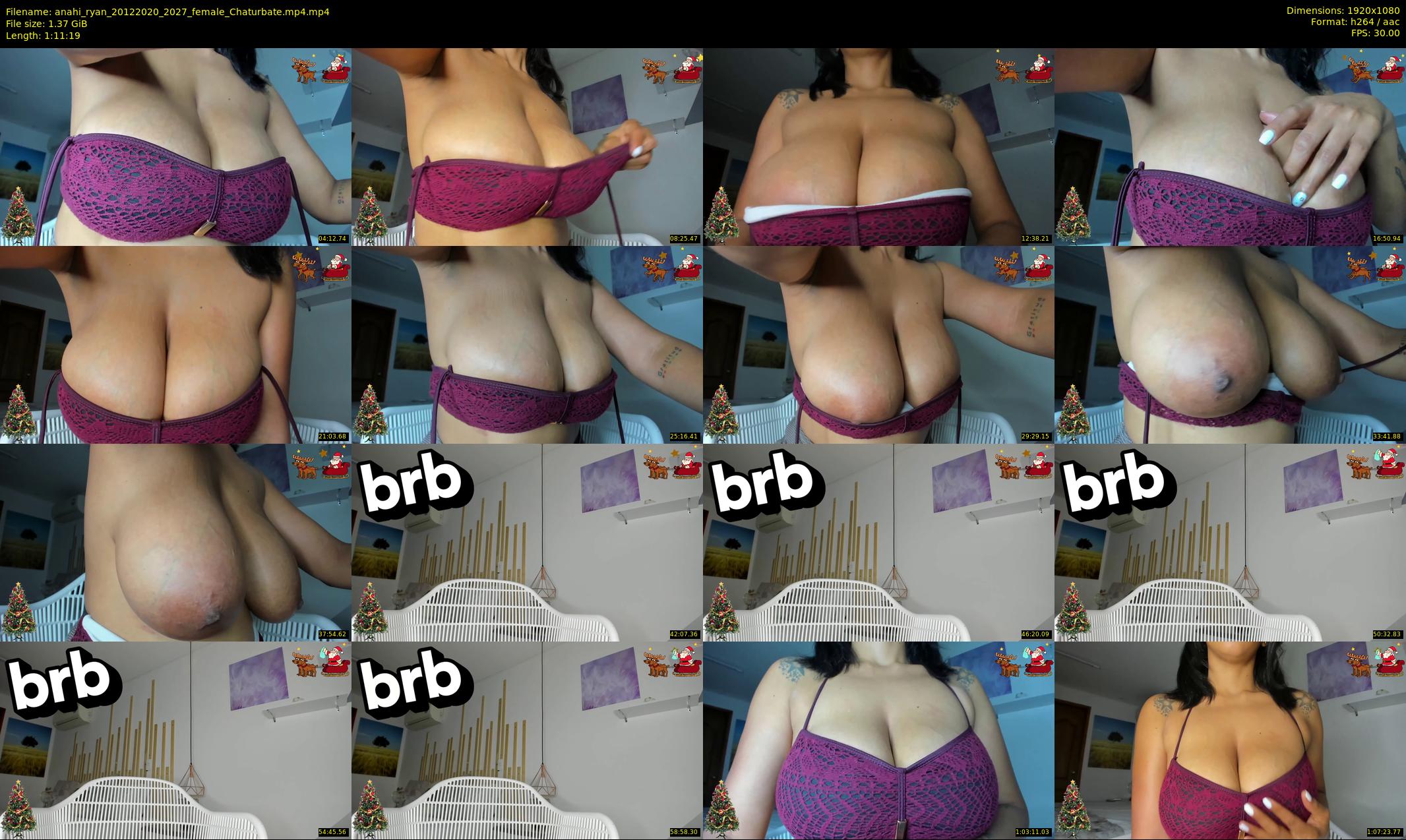 anahi_ryan — 72 minute Chaturbate female cam show recording, 1080p, Dec 20, 2020