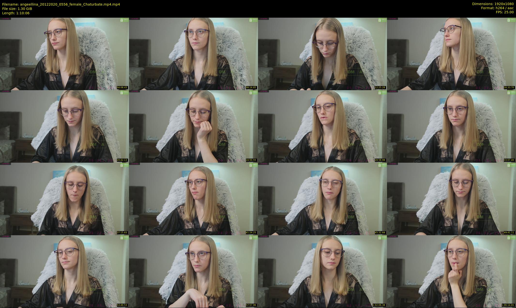 angeellina — 71 minute Chaturbate female cam show recording, 1080p, Dec 20, 2020