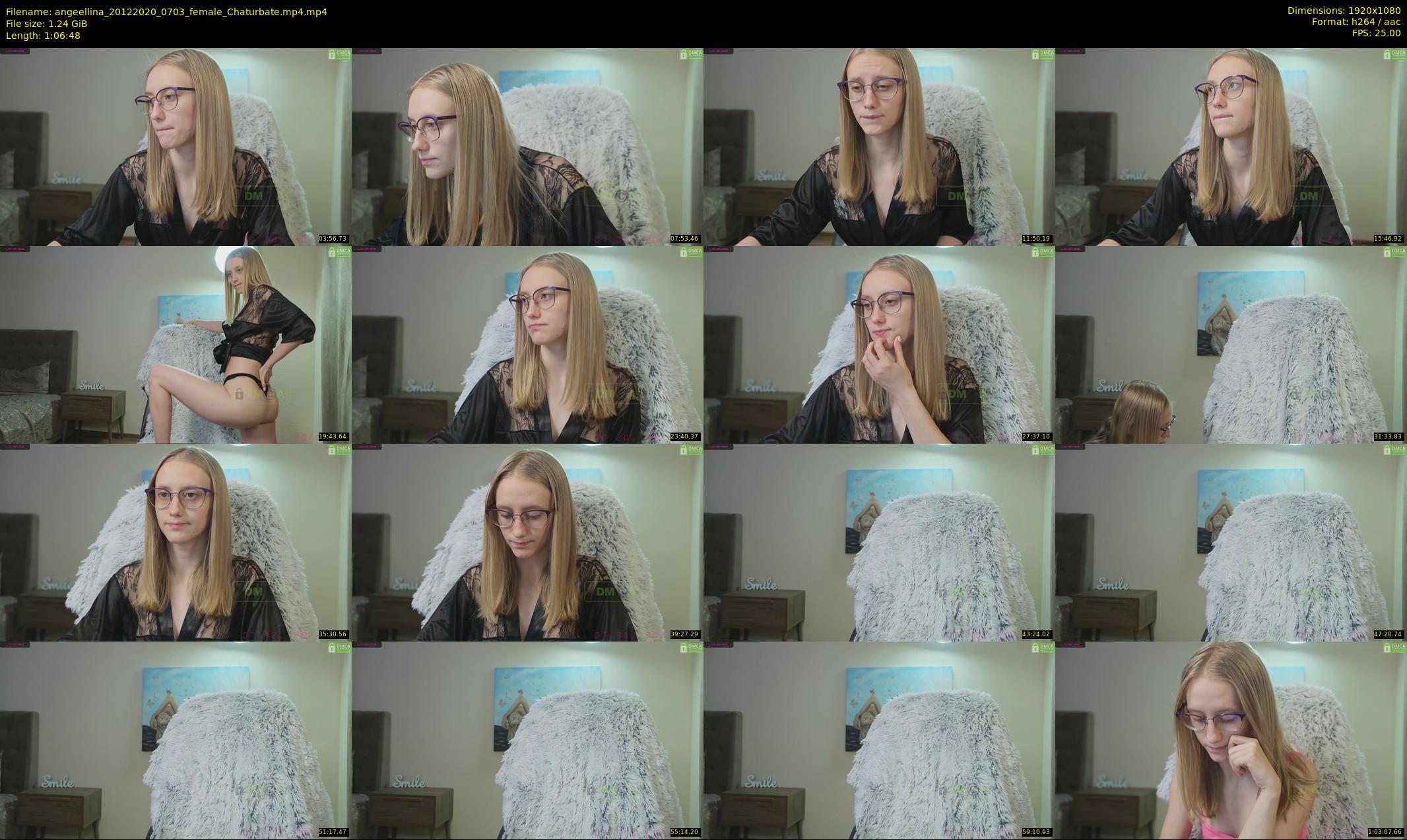 angeellina — 67 minute Chaturbate female cam show recording, 1080p, Dec 20, 2020