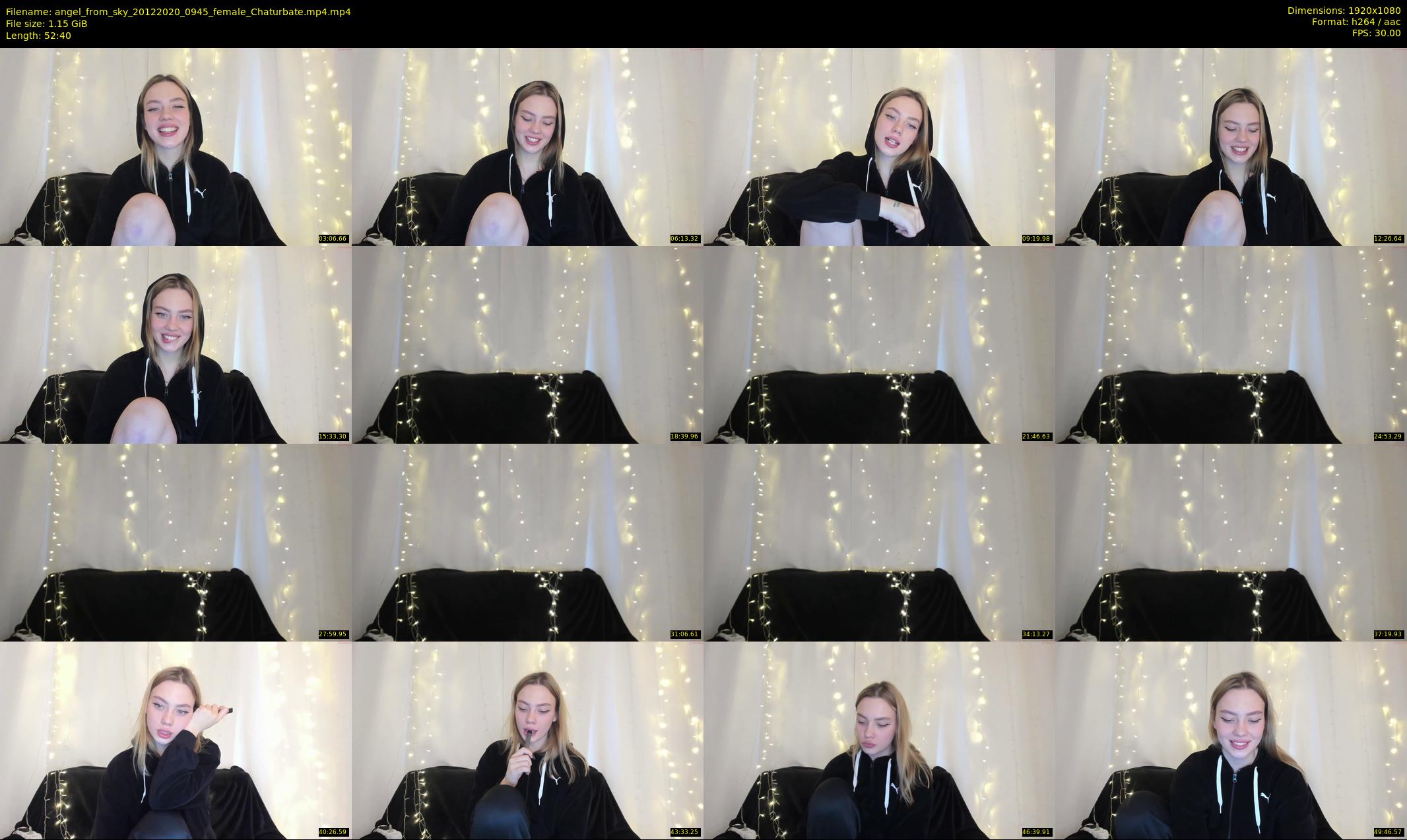 angel_from_sky — 53 minute Chaturbate female cam show recording, 1080p, Dec 20, 2020