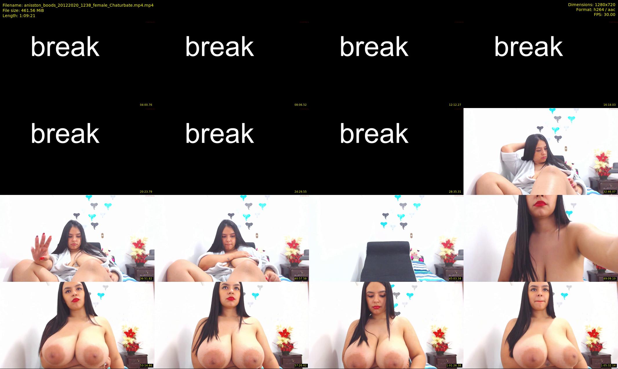 anisston_boods — 70 minute Chaturbate female cam show recording, 720p, Dec 20, 2020