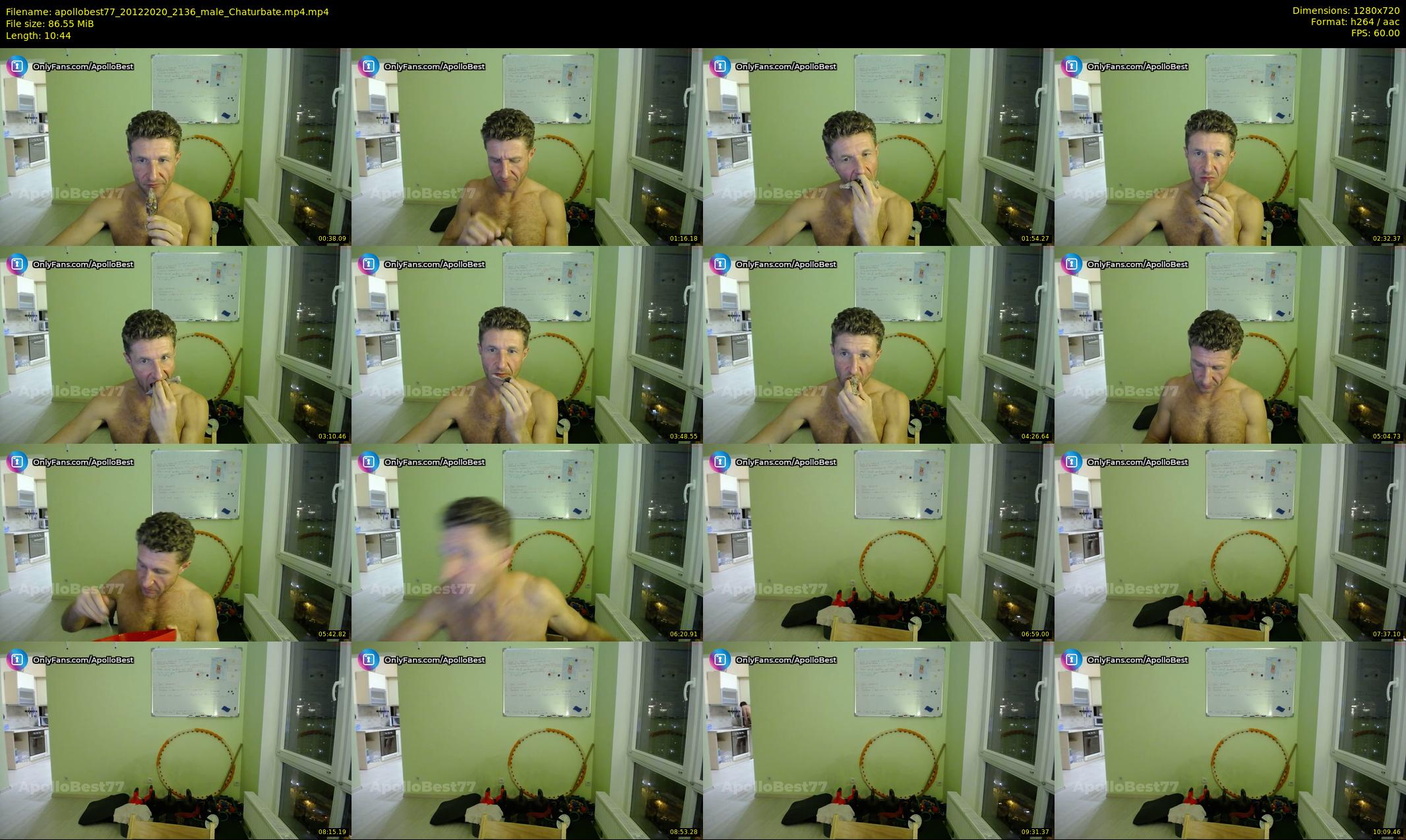 apollobest77 — 11 minute Chaturbate male cam show recording, 720p, Dec 20, 2020