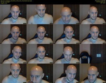 baldyboyy — 25 minute Chaturbate male cam show recording, 480p, Dec 20, 2020