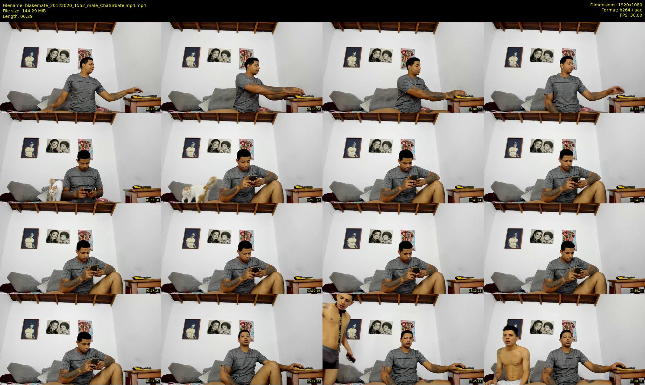blakemate — 7 minute Chaturbate male cam show recording, 1080p, Dec 20, 2020