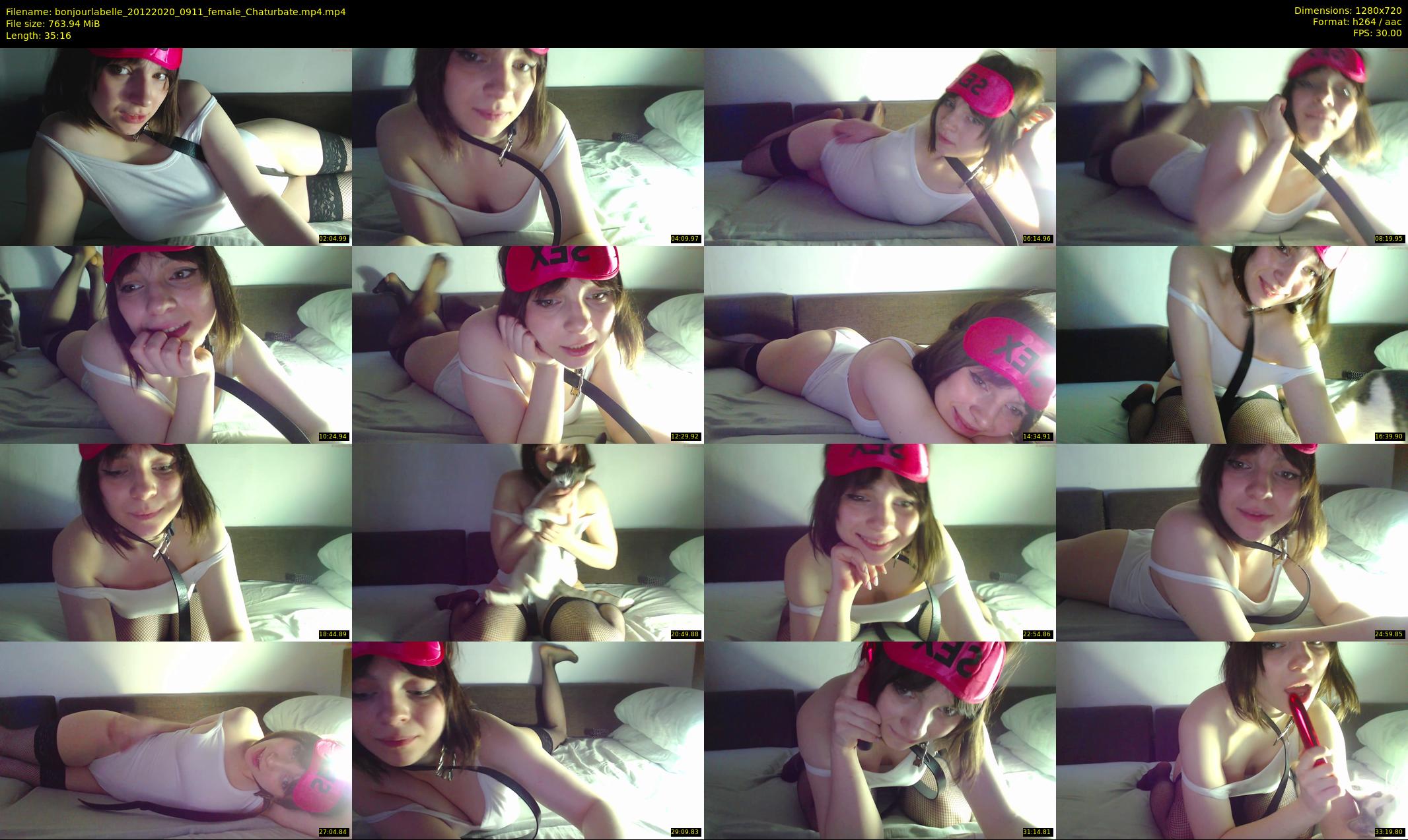 bonjourlabelle — 36 minute Chaturbate female cam show recording, 720p, Dec 20, 2020