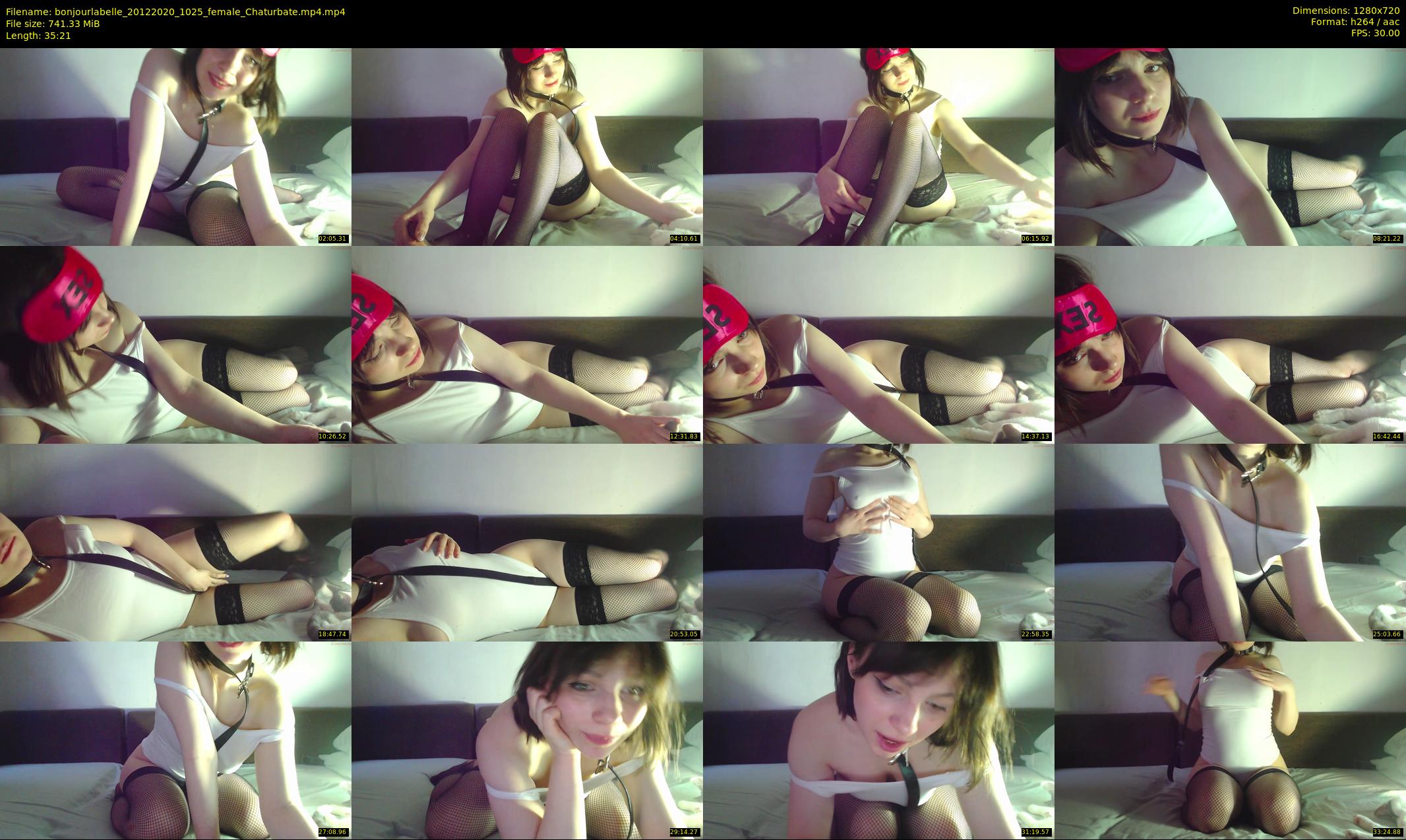 bonjourlabelle — 36 minute Chaturbate female cam show recording, 720p, Dec 20, 2020