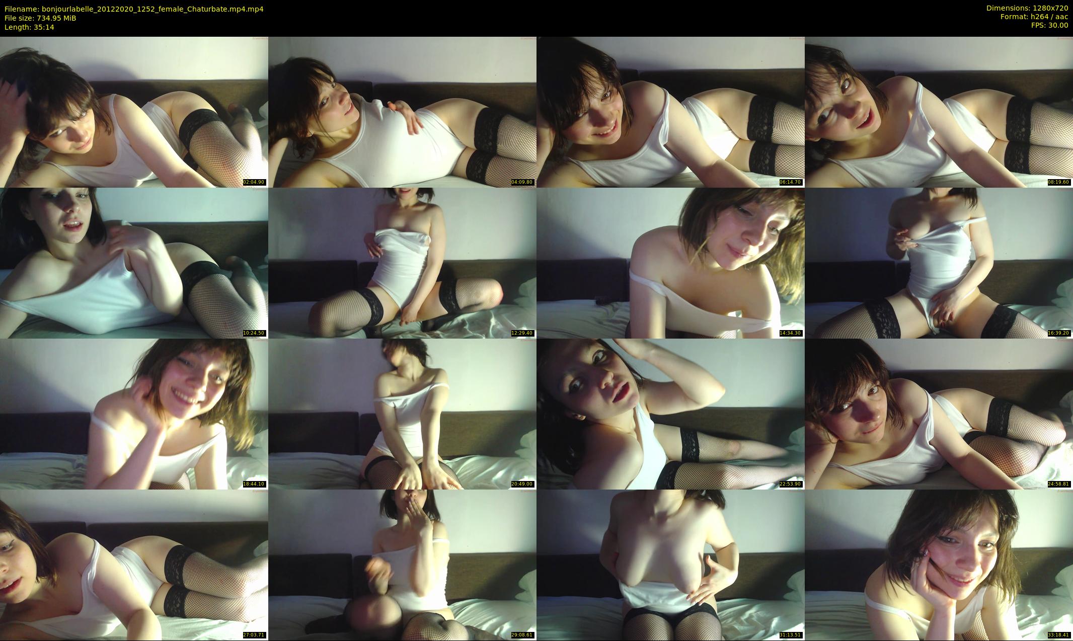 bonjourlabelle — 36 minute Chaturbate female cam show recording, 720p, Dec 20, 2020