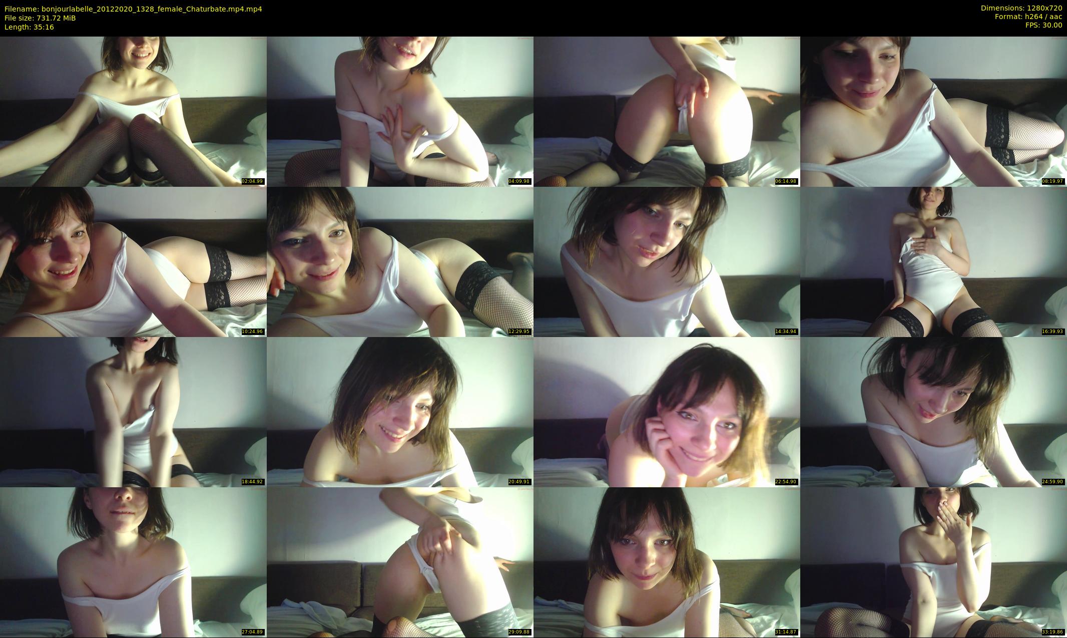 bonjourlabelle — 36 minute Chaturbate female cam show recording, 720p, Dec 20, 2020