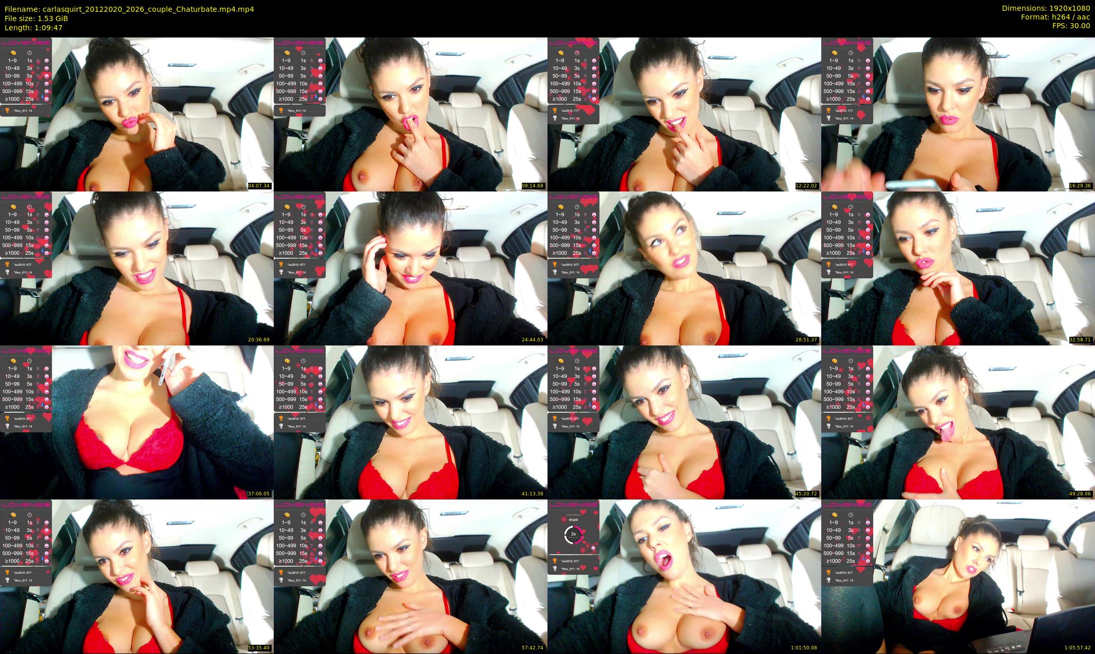 carlasquirt — 70 minute Chaturbate female cam show recording, 1080p, Dec 20, 2020
