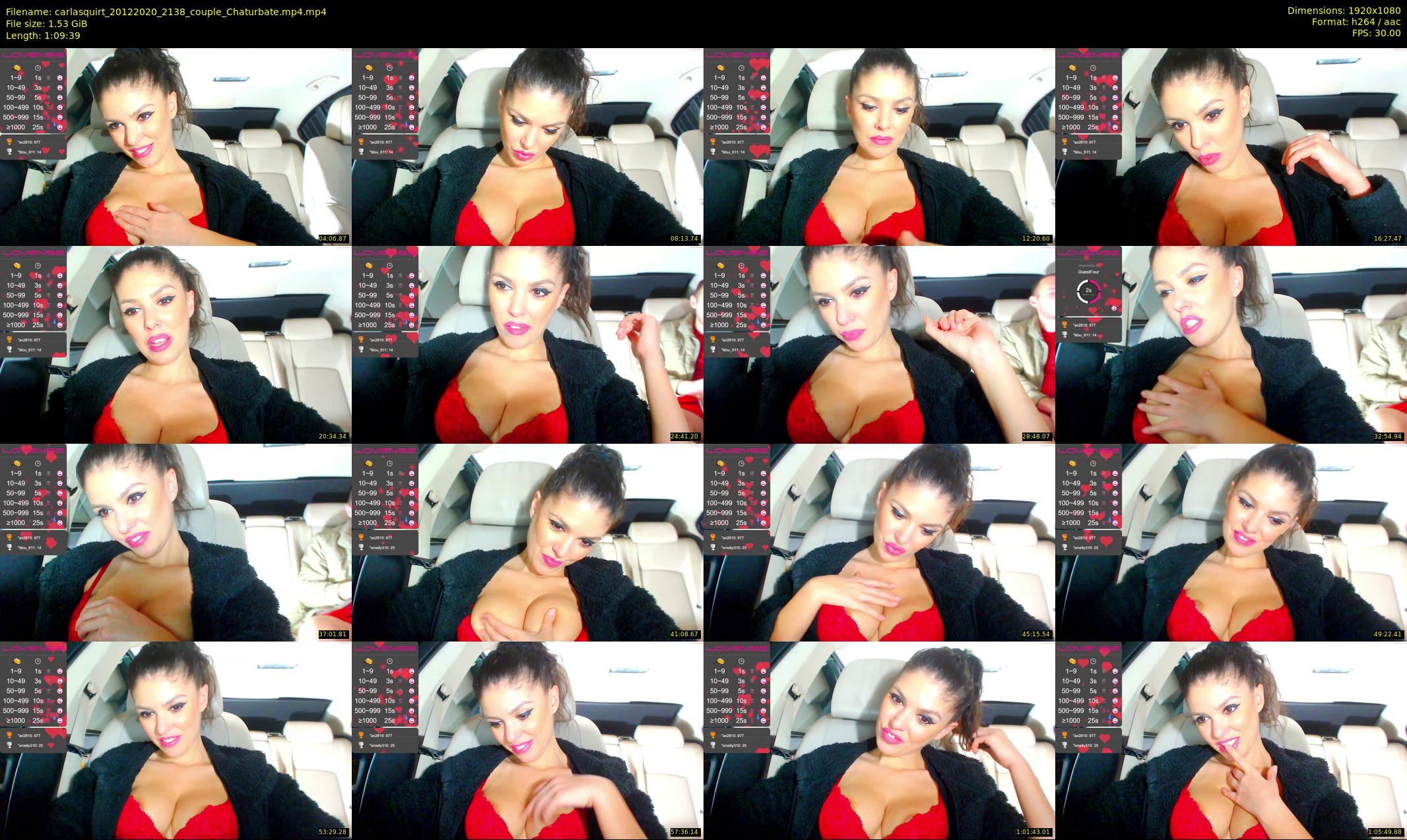carlasquirt — 70 minute Chaturbate female cam show recording, 1080p, Dec 20, 2020