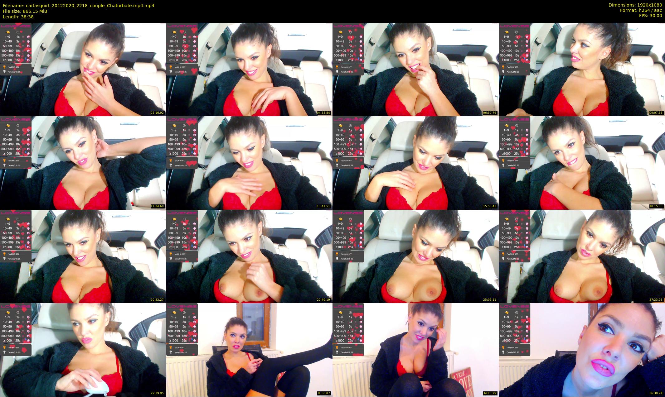 carlasquirt — 39 minute Chaturbate female cam show recording, 1080p, Dec 20, 2020