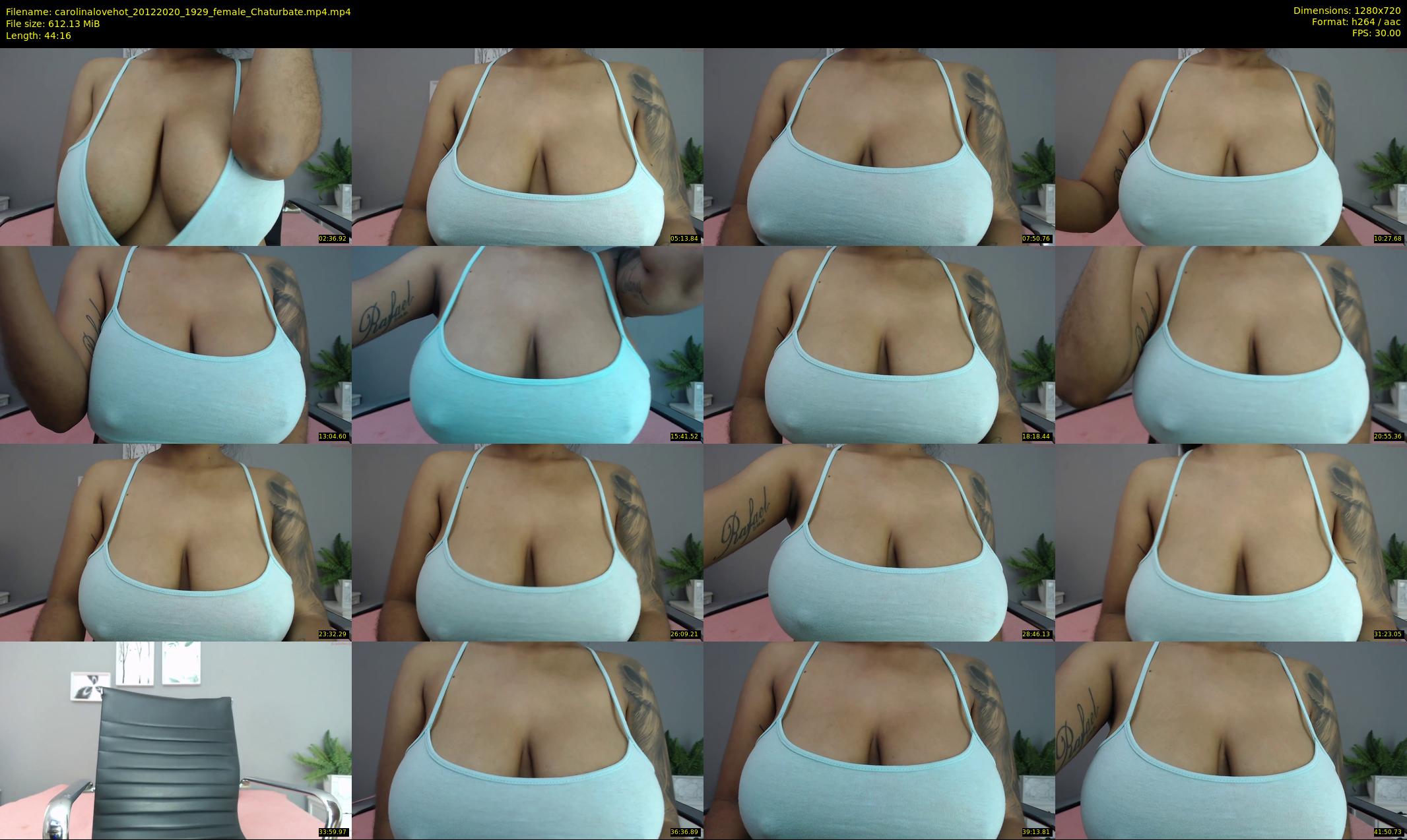 carolinalovehot — 45 minute Chaturbate female cam show recording, 720p, Dec 20, 2020