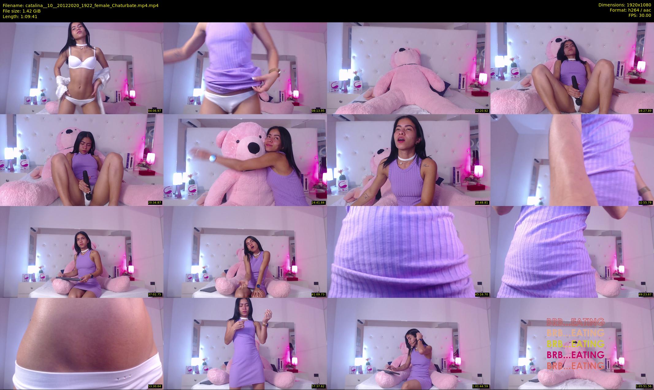 catalina__10_ — 70 minute Chaturbate female cam show recording, 1080p, Dec 20, 2020