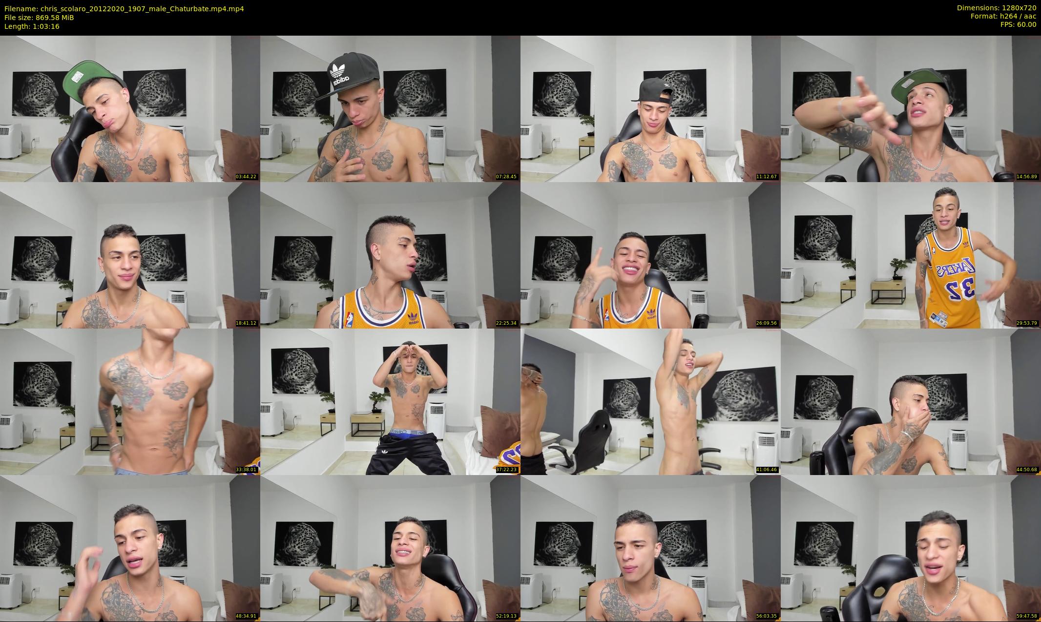 chris_scolaro — 64 minute Chaturbate male cam show recording, 720p, Dec 20, 2020