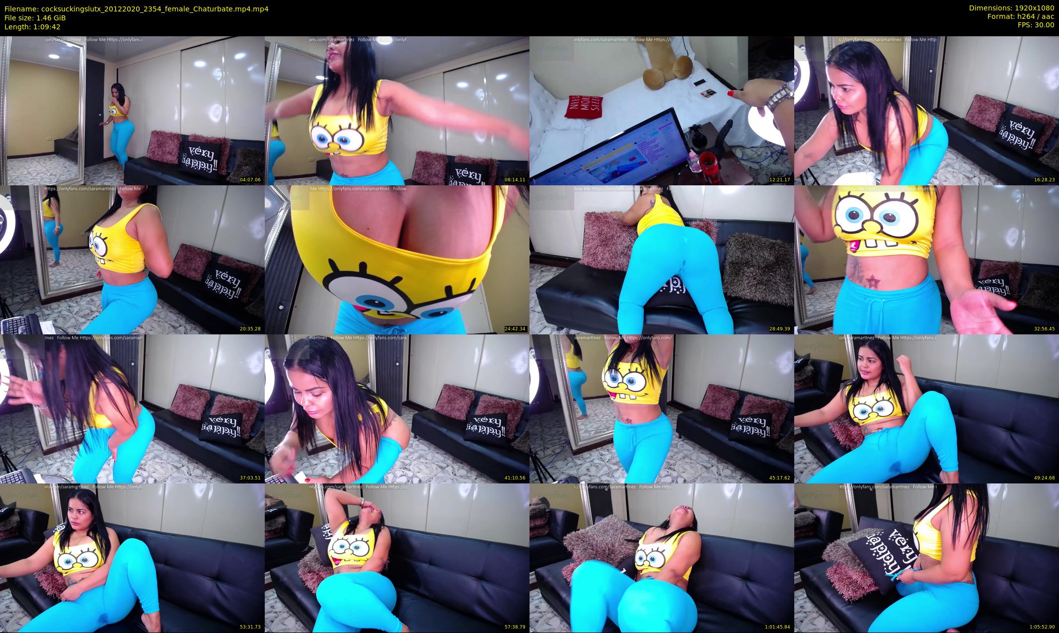 cocksuckingslutx — 70 minute Chaturbate female cam show recording, 1080p, Dec 20, 2020