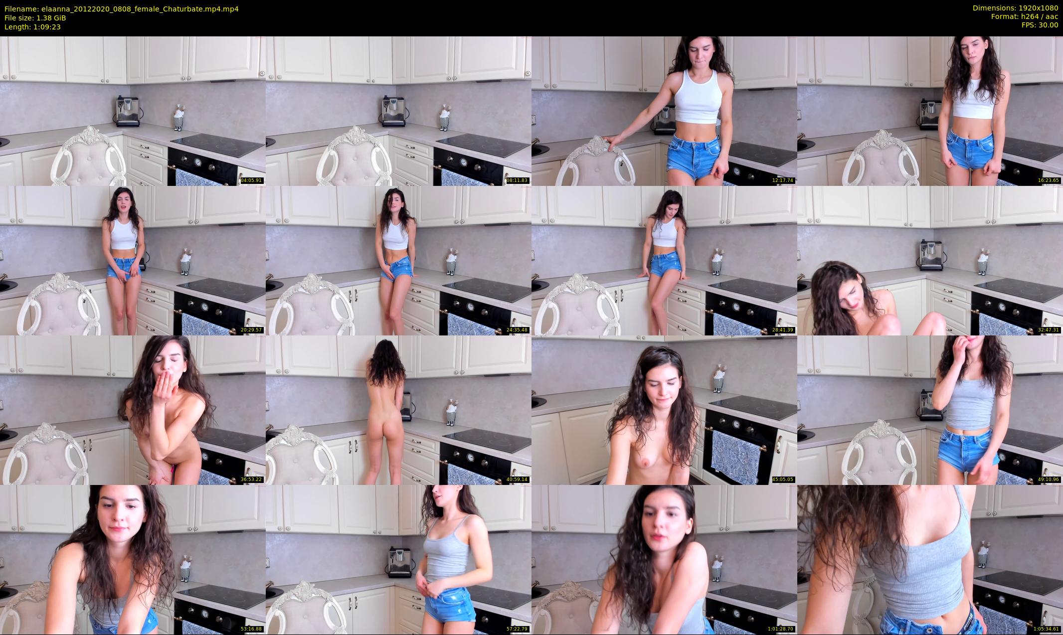 elaanna — 70 minute Chaturbate female cam show recording, 1080p, Dec 20, 2020