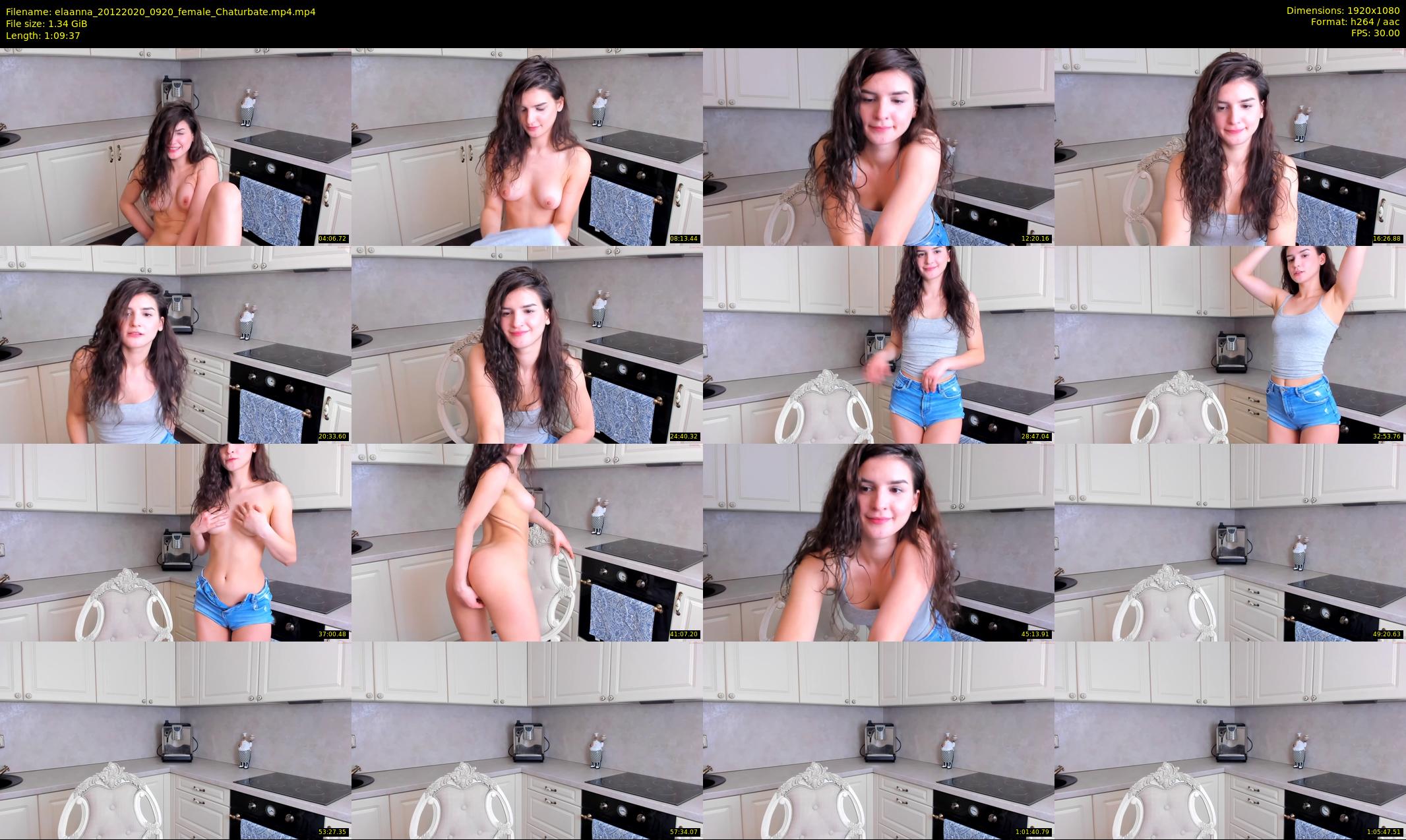 elaanna — 70 minute Chaturbate female cam show recording, 1080p, Dec 20, 2020