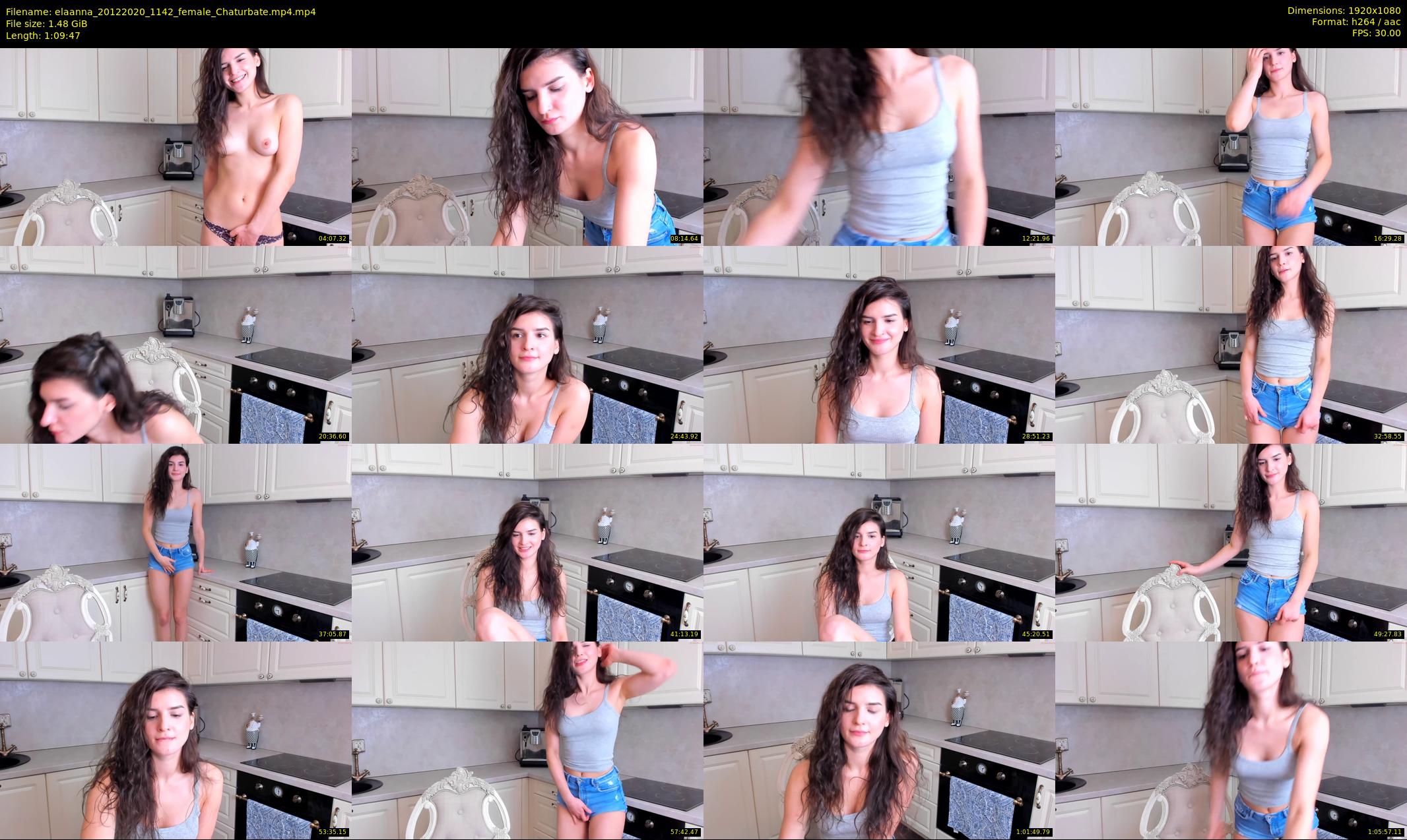 elaanna — 70 minute Chaturbate female cam show recording, 1080p, Dec 20, 2020