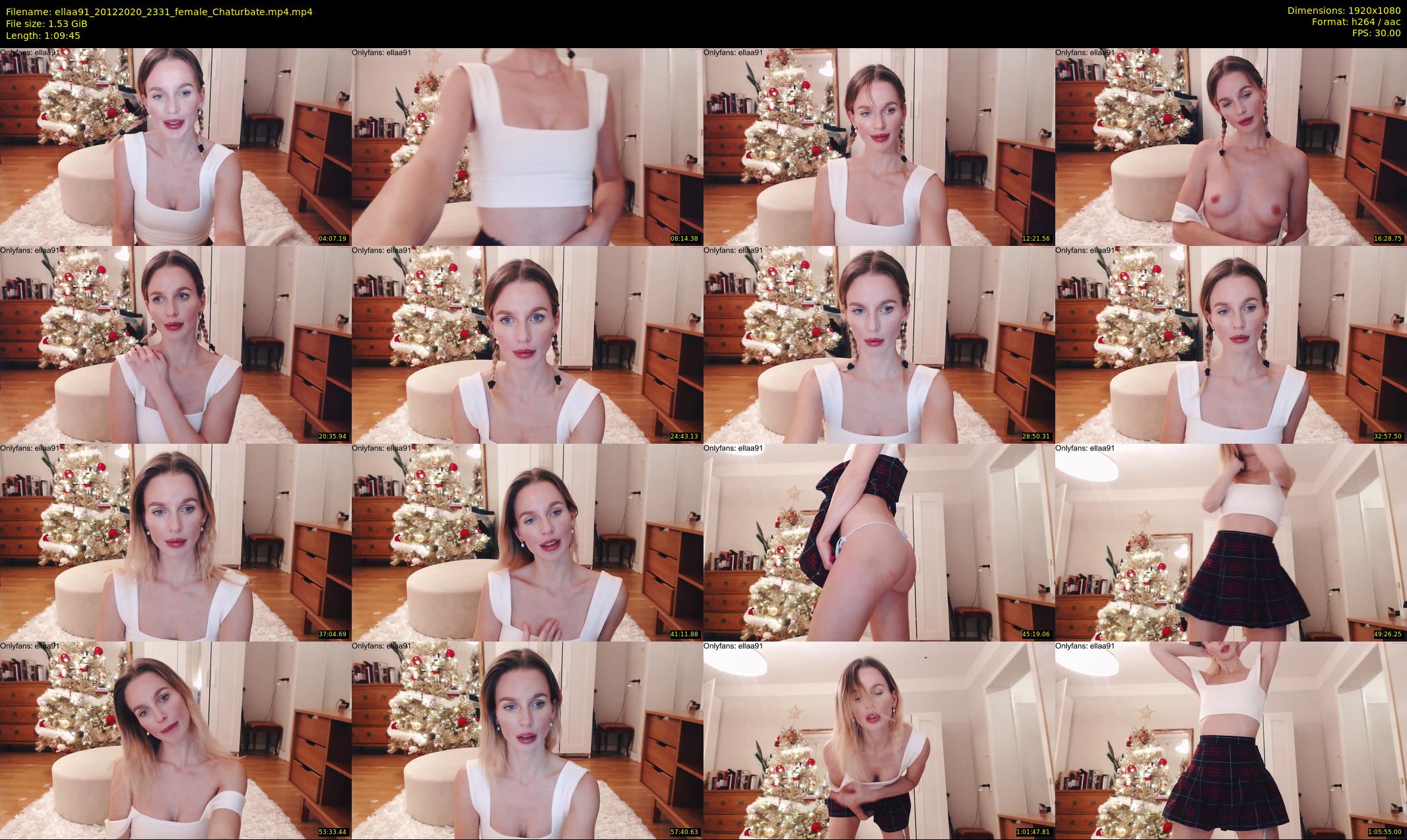 ellaa91 — 70 minute Chaturbate female cam show recording, 1080p, Dec 20, 2020