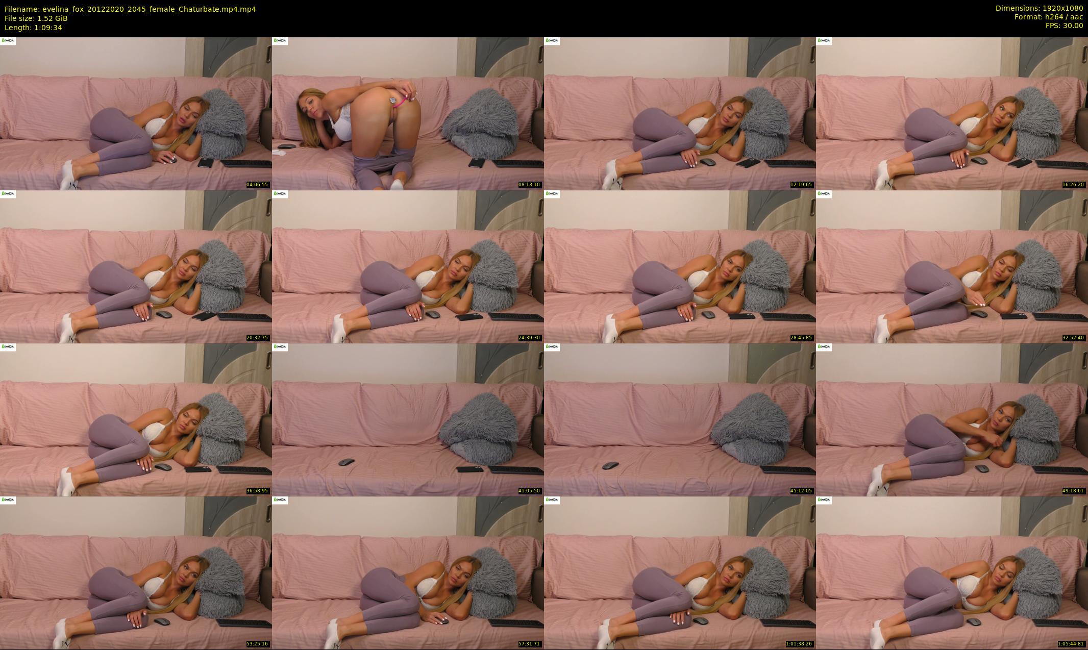 evelina_fox — 70 minute Chaturbate female cam show recording, 1080p, Dec 20, 2020