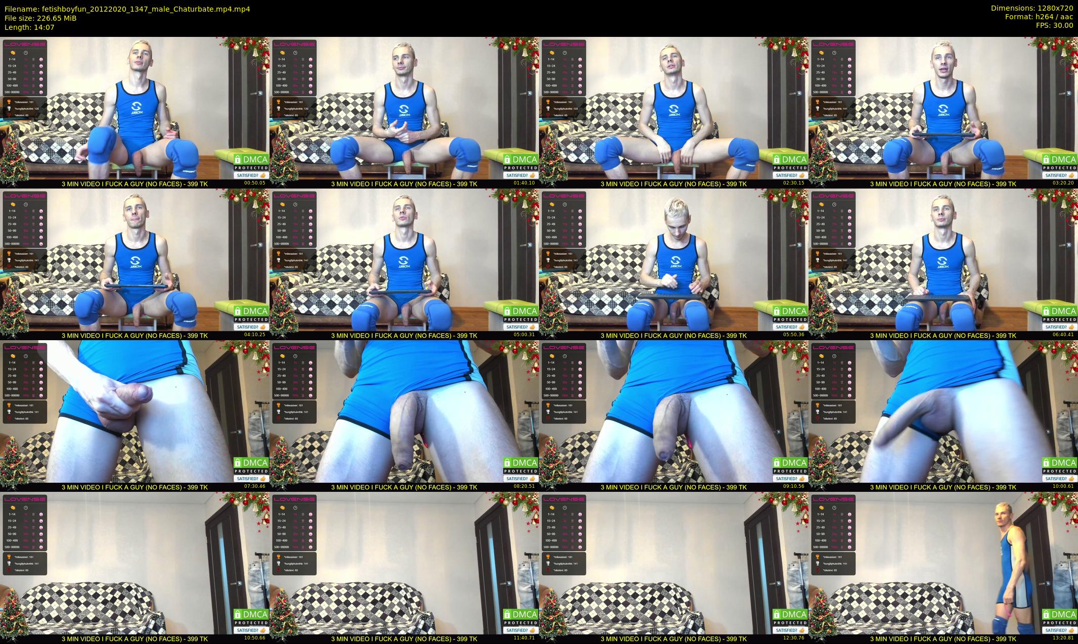 fetishboyfun — 15 minute Chaturbate male cam show recording, 720p, Dec 20, 2020