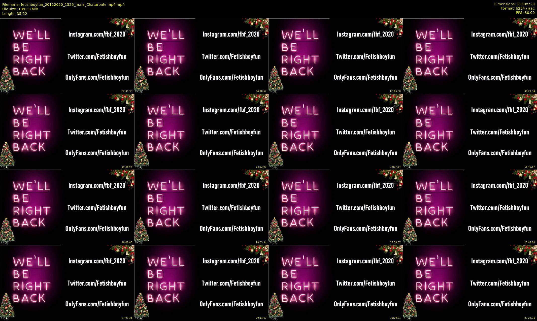 fetishboyfun — 36 minute Chaturbate male cam show recording, 720p, Dec 20, 2020