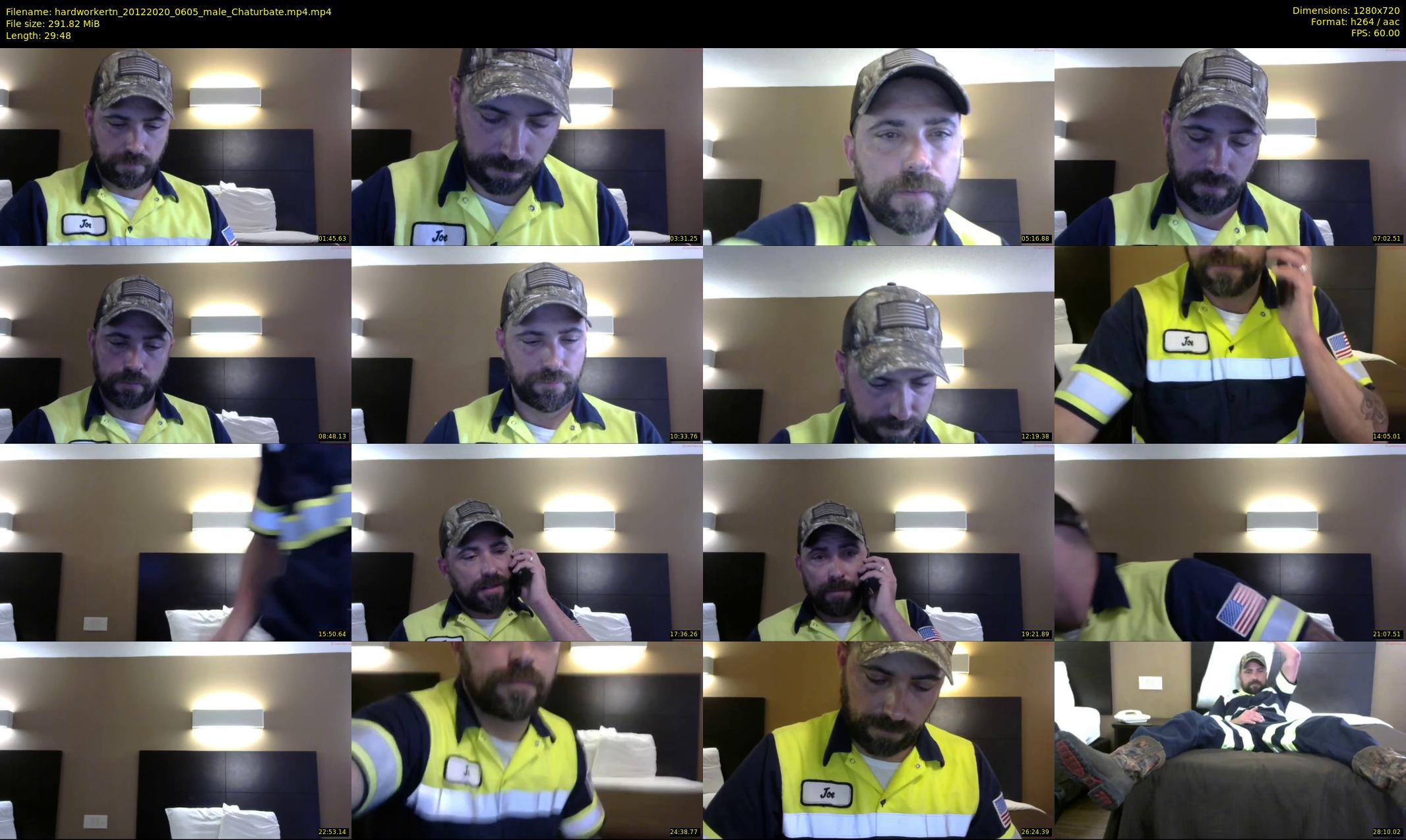 hardworkertn — 30 minute Chaturbate male cam show recording, 720p, Dec 20, 2020