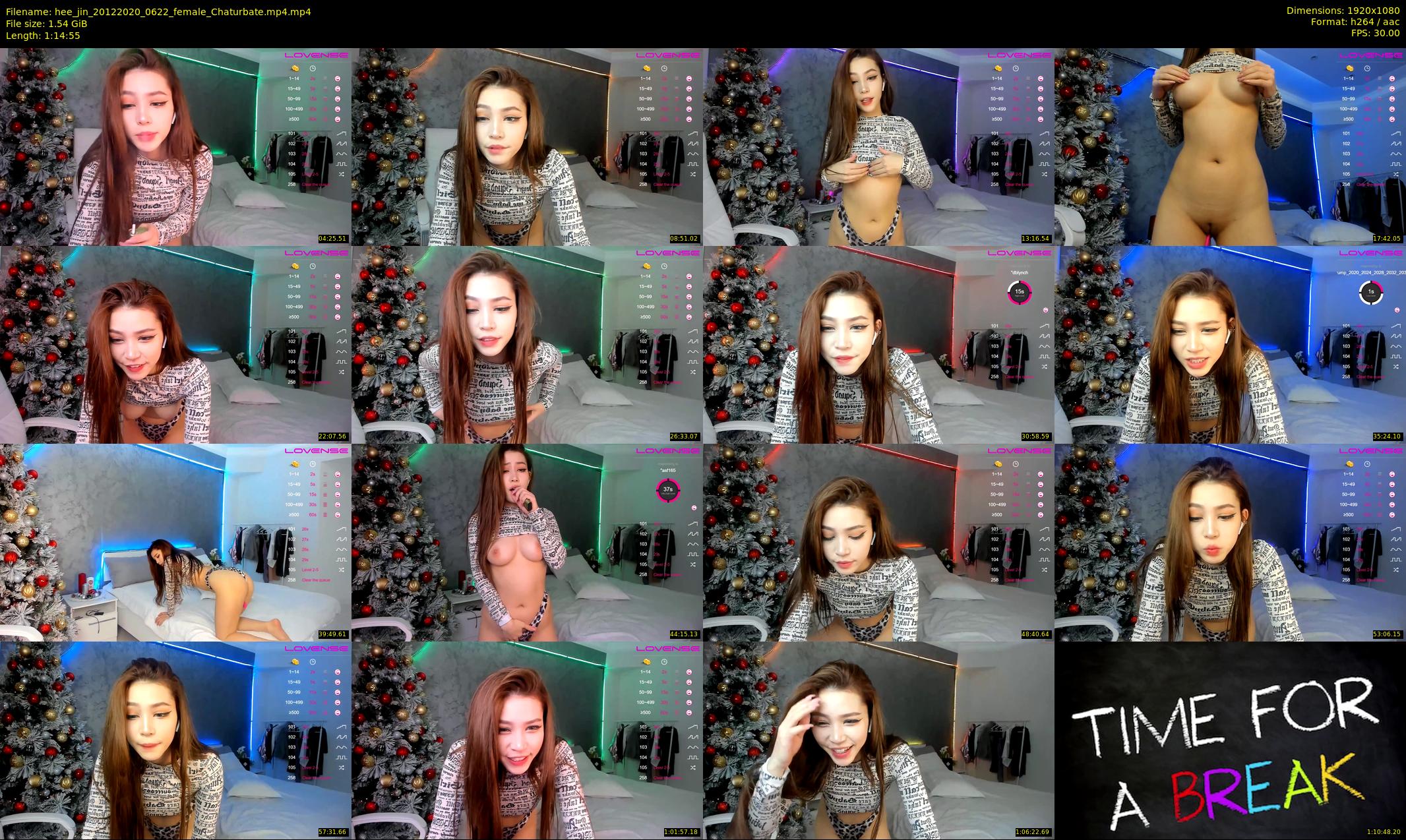 hee_jin — 75 minute Chaturbate female cam show recording, 1080p, Dec 20, 2020
