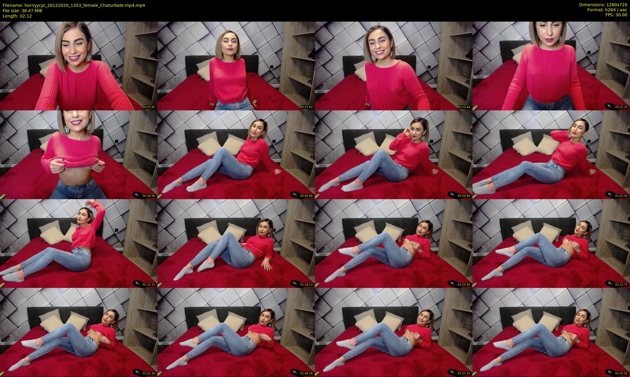 hornyycpl — 3 minute Chaturbate couple cam show recording, 720p, Dec 20, 2020