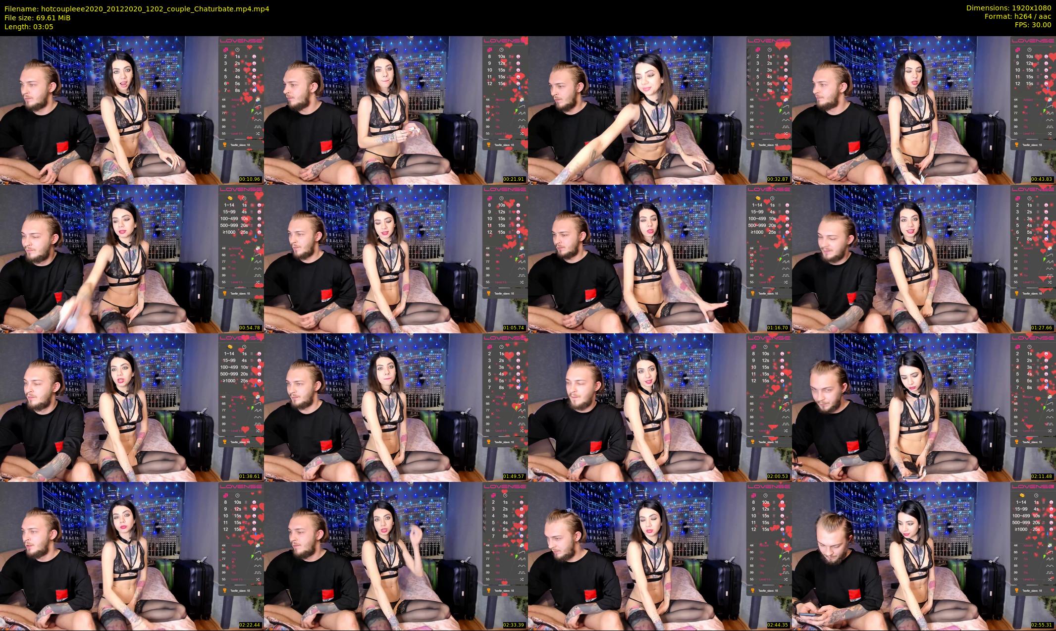 hotcoupleee2020 — 4 minute Chaturbate couple cam show recording, 1080p, Dec 20, 2020