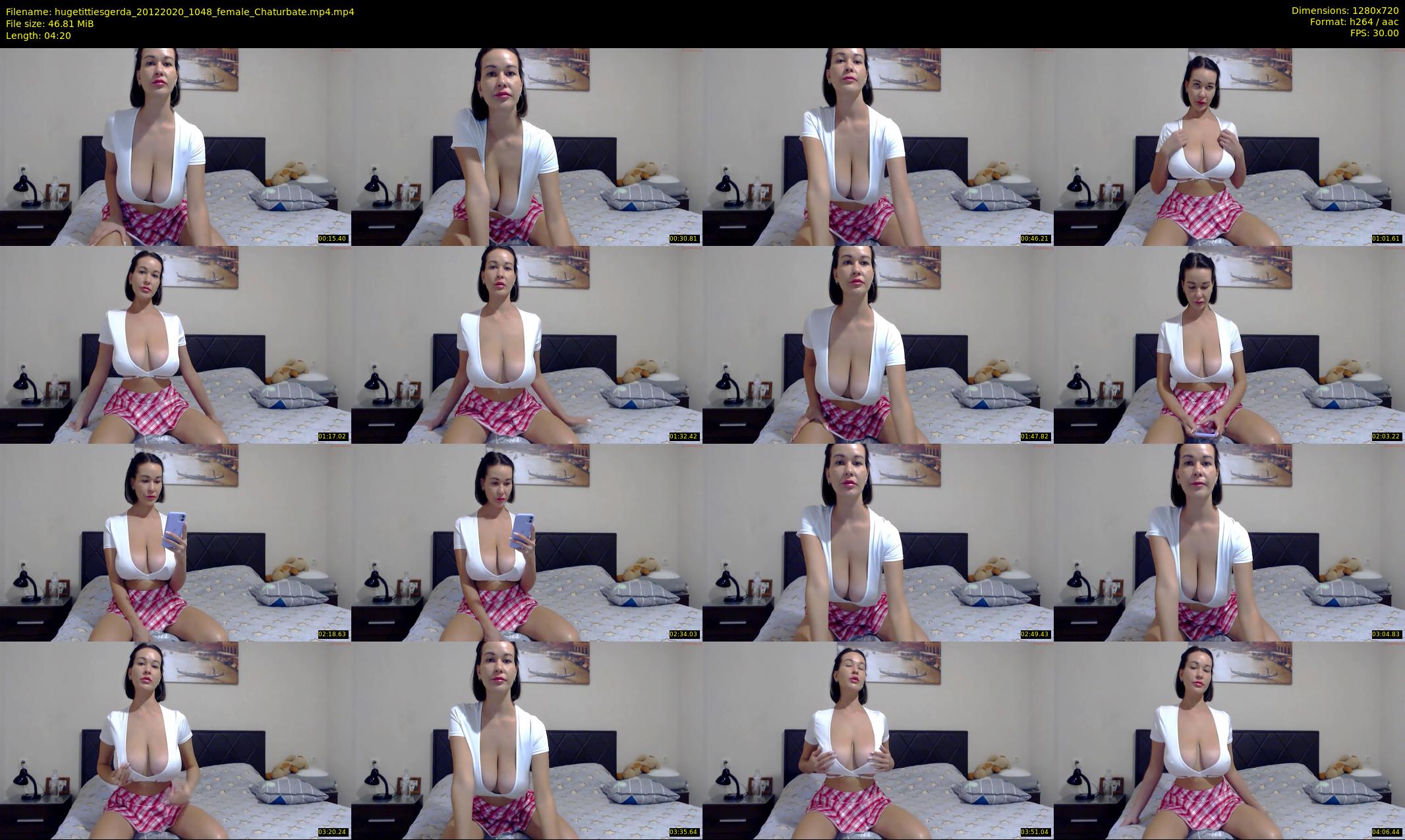 hugetittiesgerda — 5 minute Chaturbate female cam show recording, 720p, Dec 20, 2020