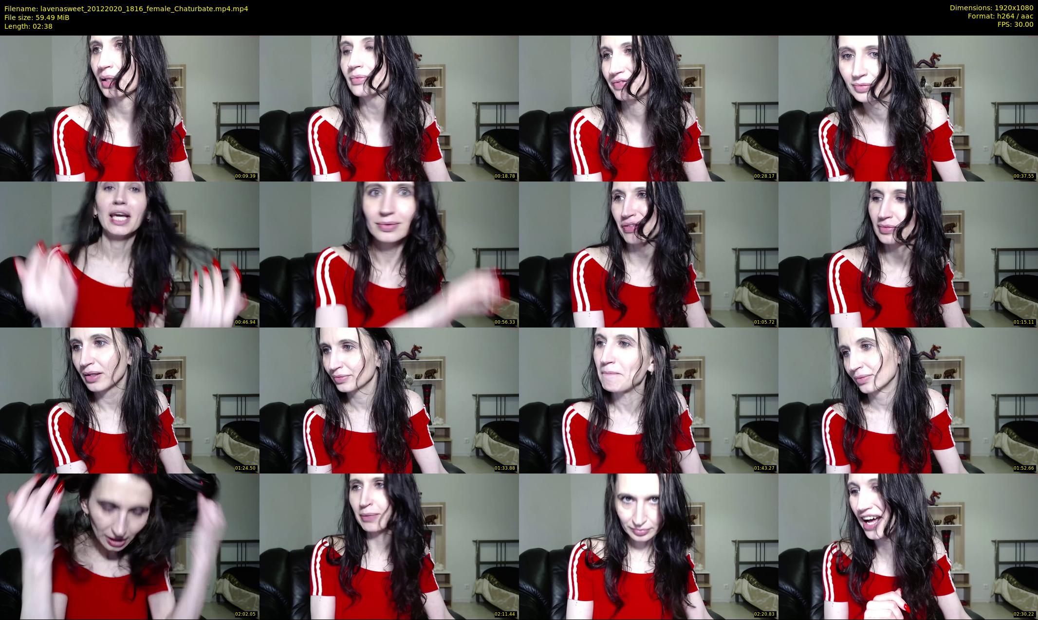 lavenasweet — 3 minute Chaturbate female cam show recording, 1080p, Dec 20, 2020
