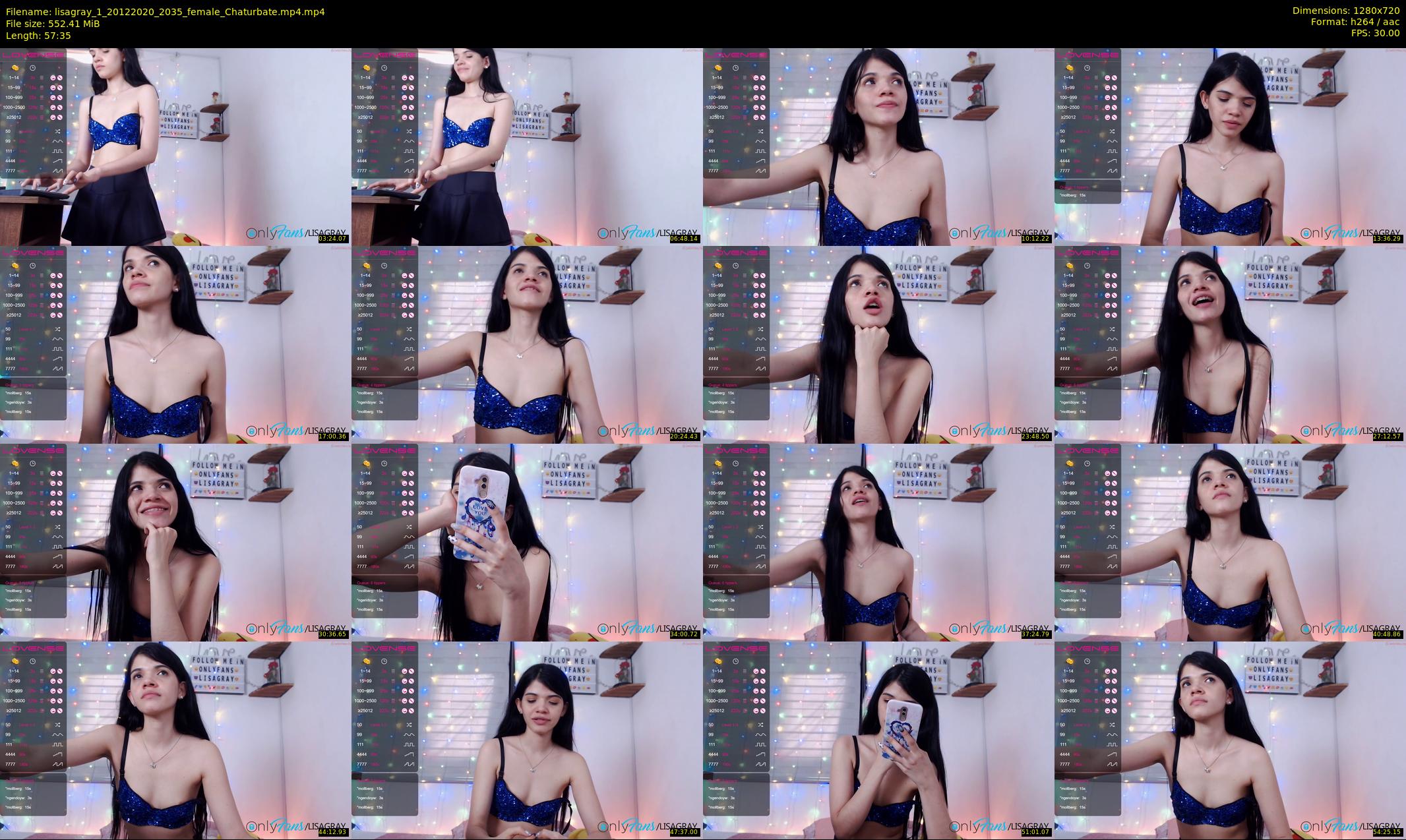 lisagray_1 — 58 minute Chaturbate female cam show recording, 720p, Dec 20, 2020