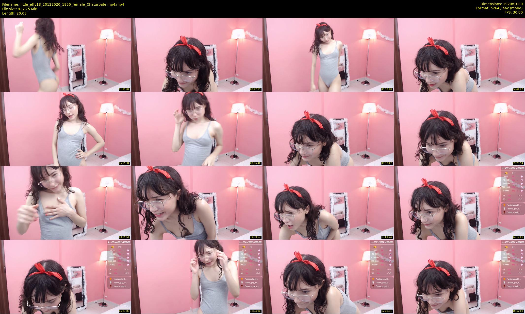 little_effy18 — 21 minute Chaturbate female cam show recording, 1080p, Dec 20, 2020