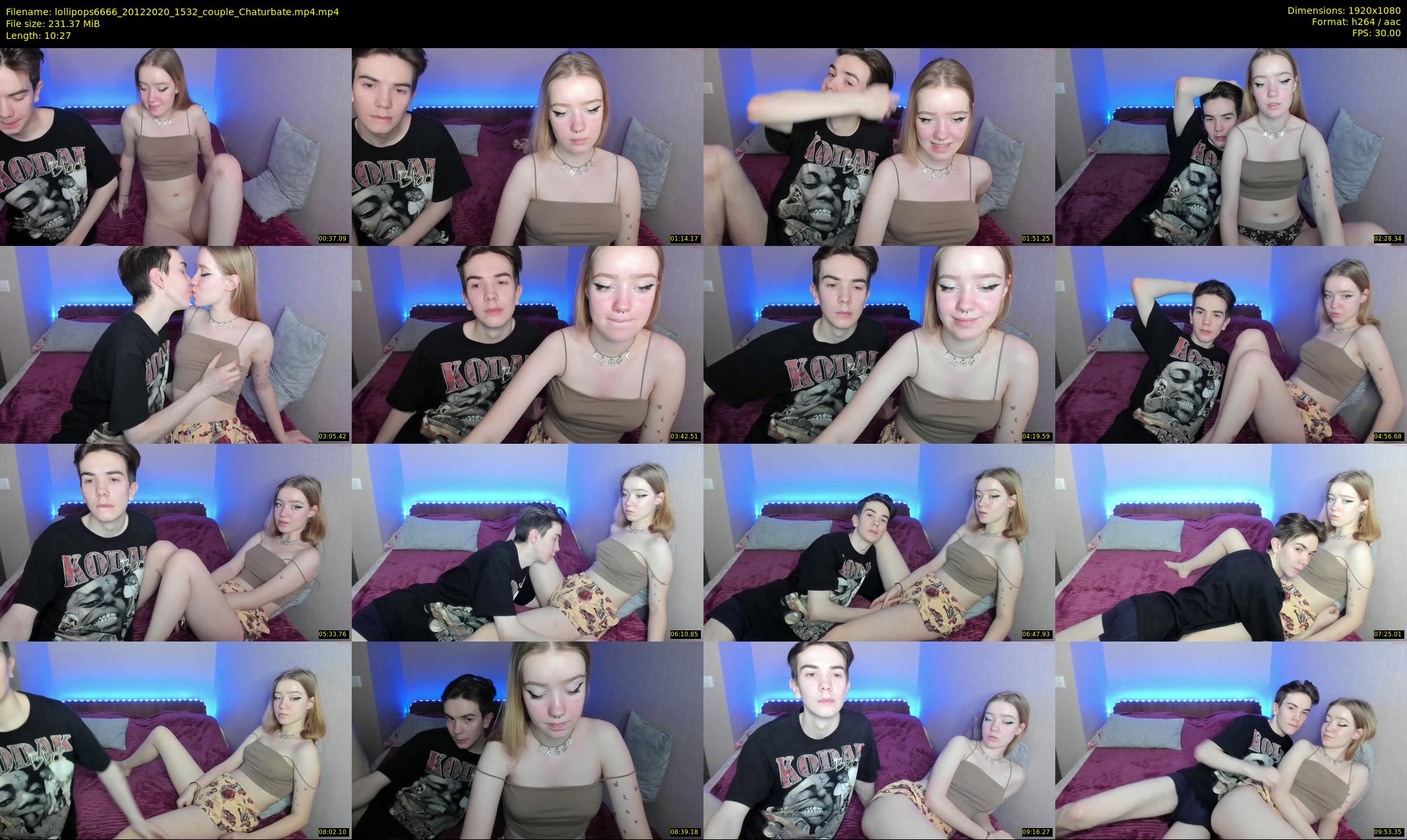 lollipops6666 — 11 minute Chaturbate couple cam show recording, 1080p, Dec 20, 2020