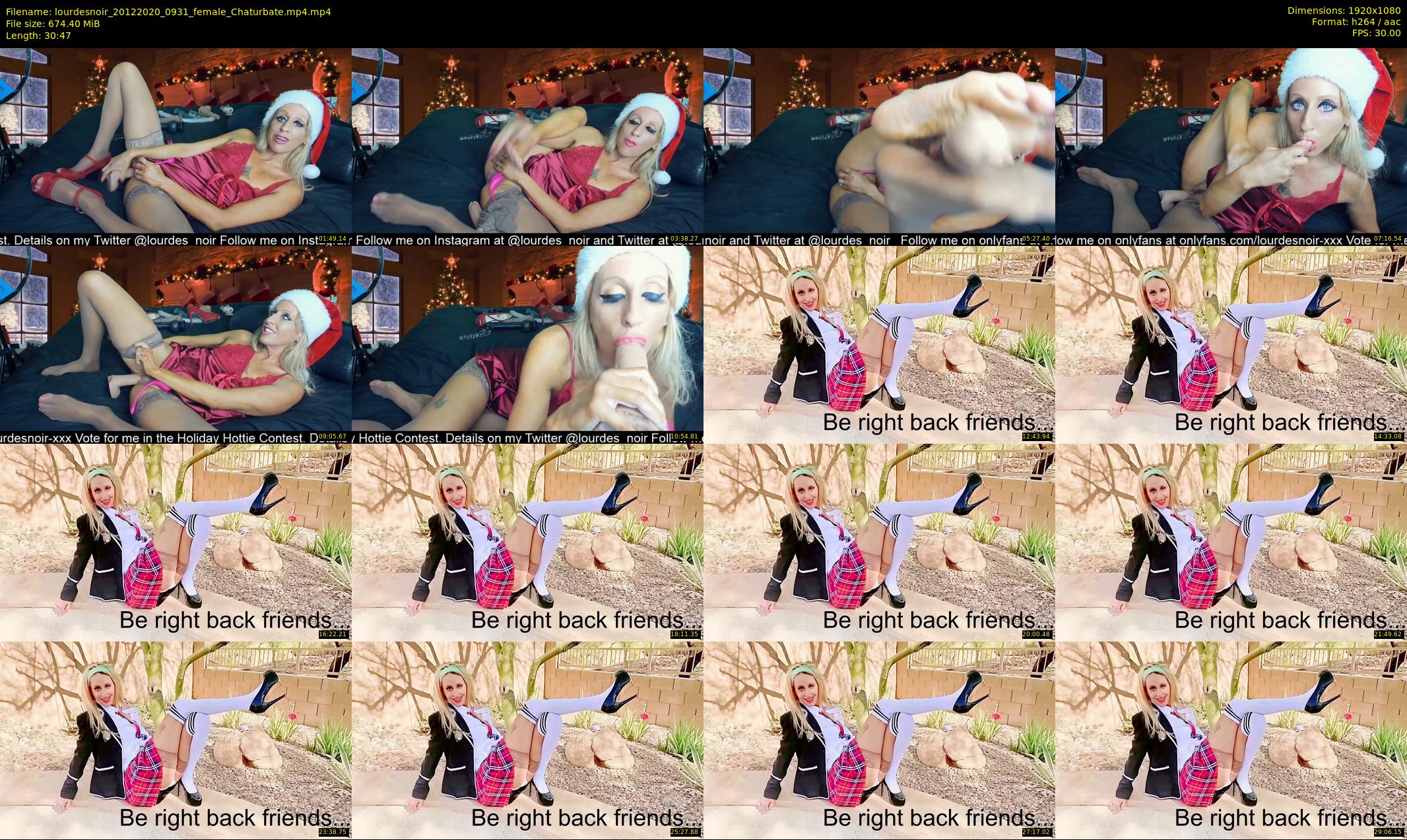 lourdesnoir — 31 minute Chaturbate female cam show recording, 1080p, Dec 20, 2020