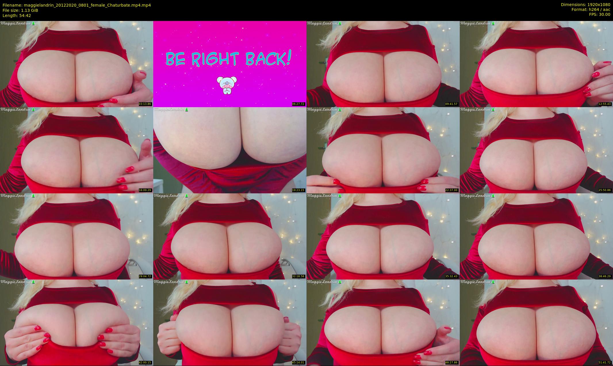 maggielandrin — 55 minute Chaturbate female cam show recording, 1080p, Dec 20, 2020