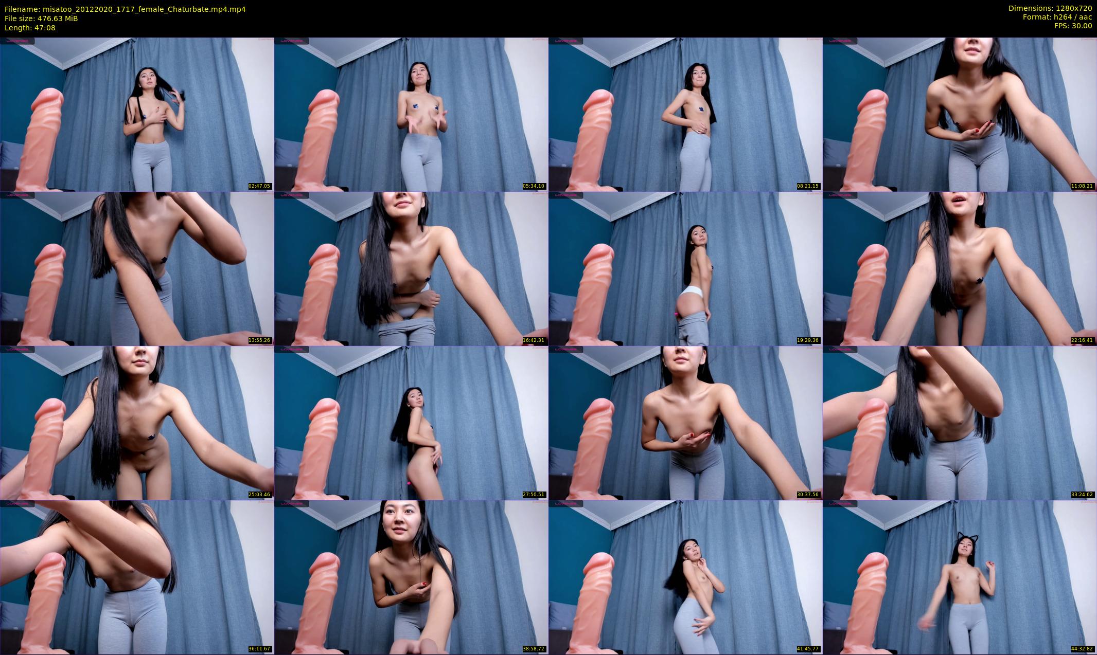 misatoo — 48 minute Chaturbate female cam show recording, 720p, Dec 20, 2020