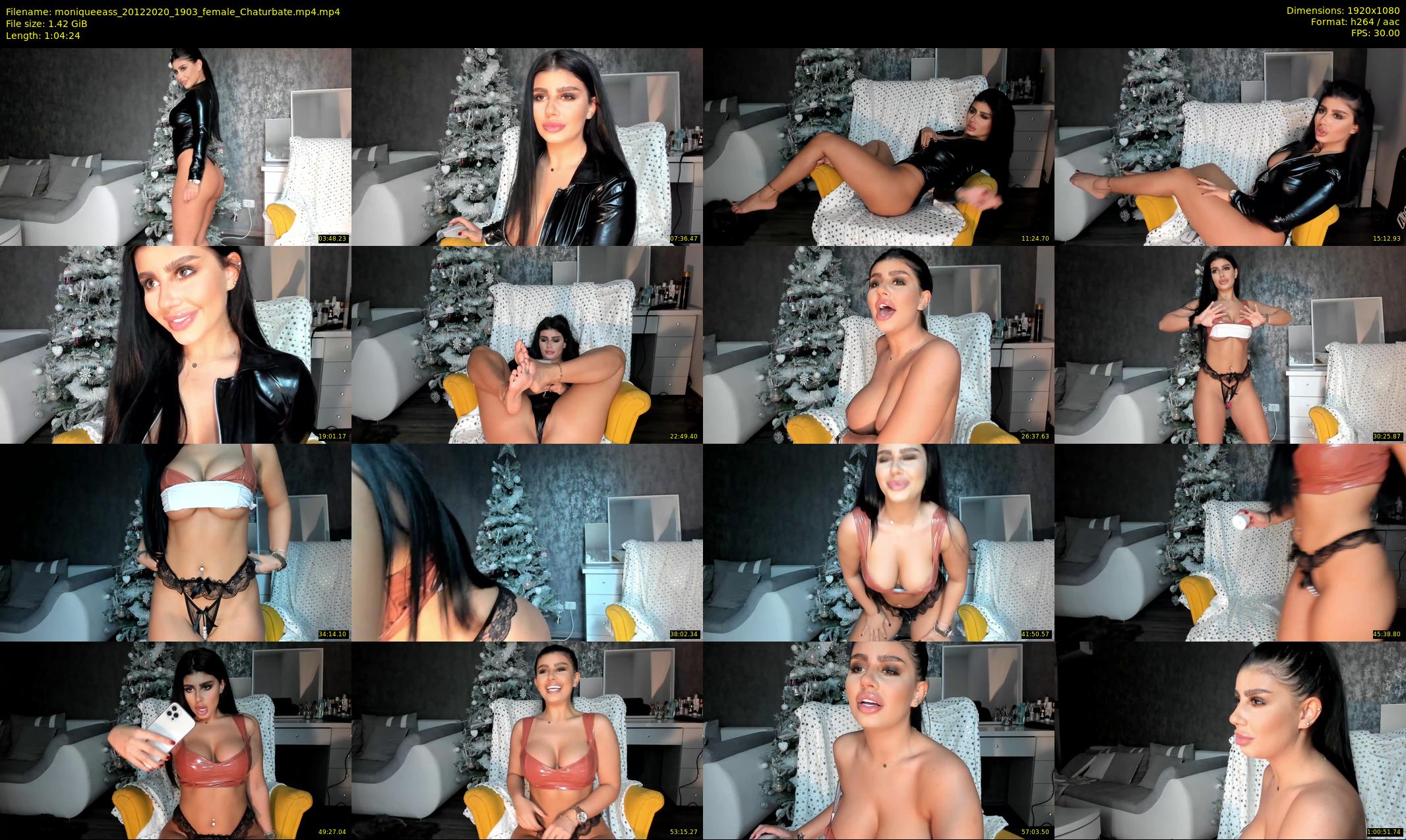 moniqueeass — 65 minute Chaturbate female cam show recording, 1080p, Dec 20, 2020