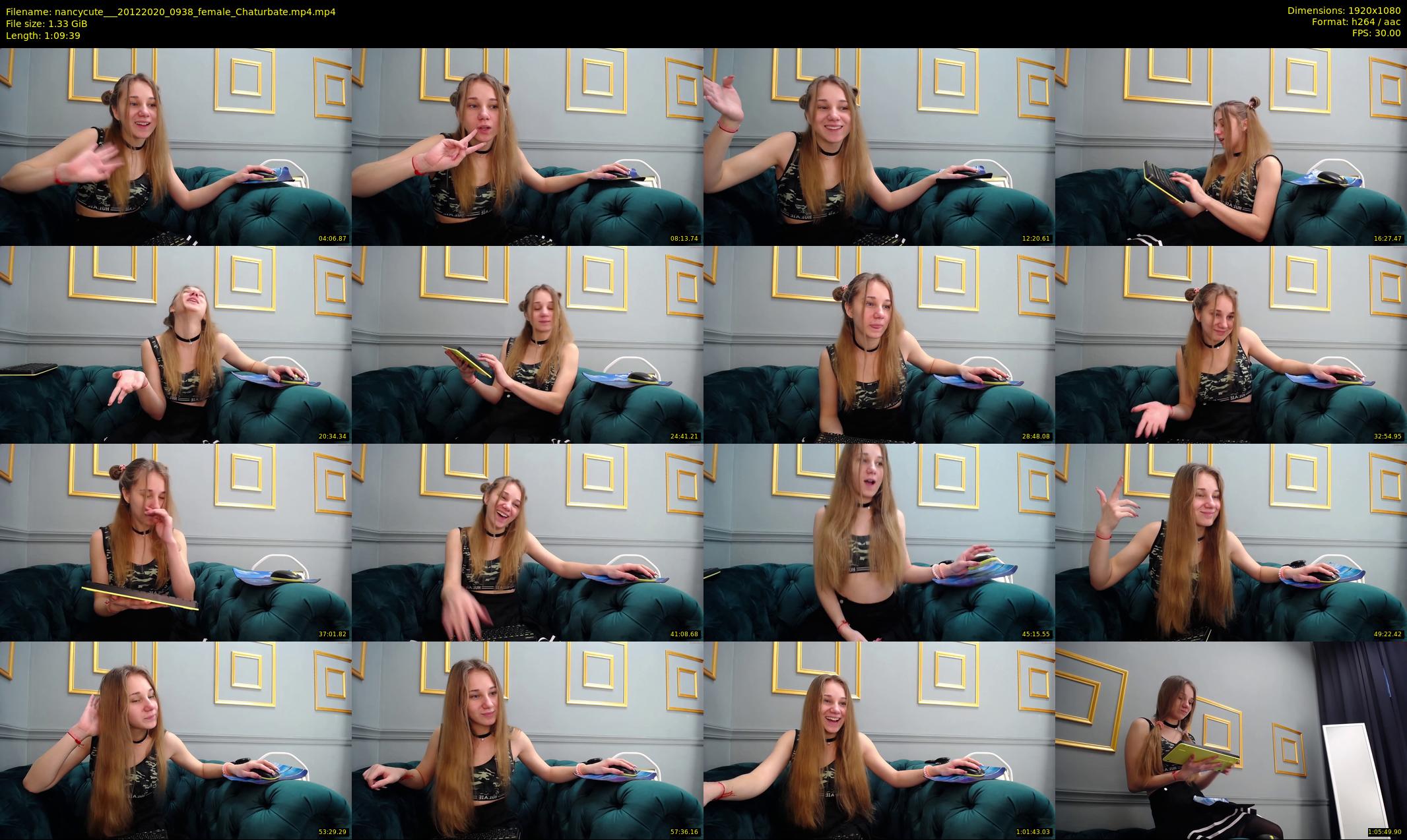 nancycute__ — 70 minute Chaturbate female cam show recording, 1080p, Dec 20, 2020