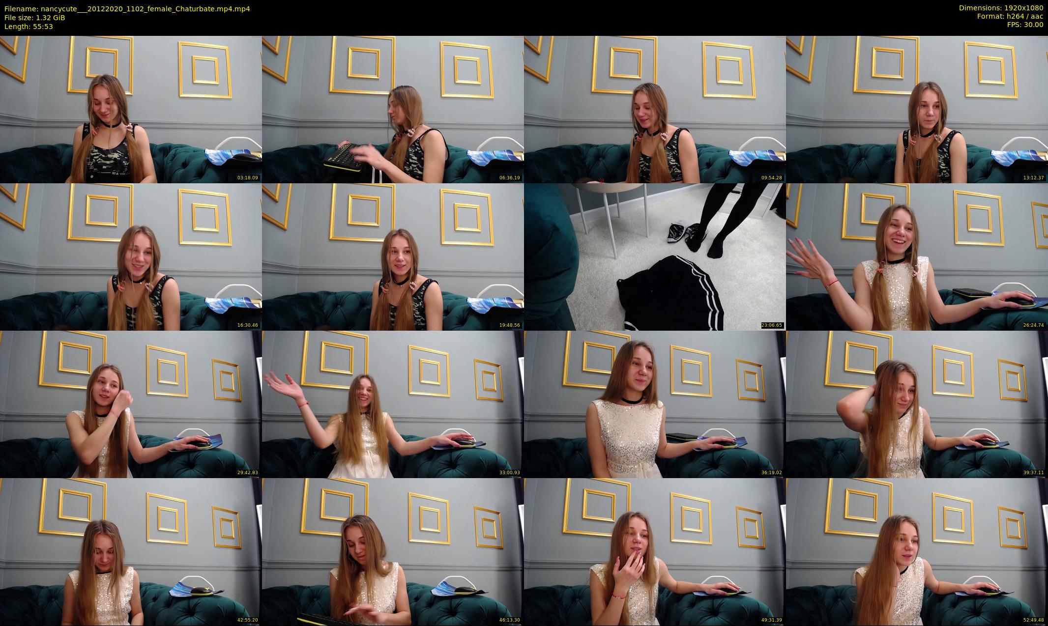 nancycute__ — 56 minute Chaturbate female cam show recording, 1080p, Dec 20, 2020